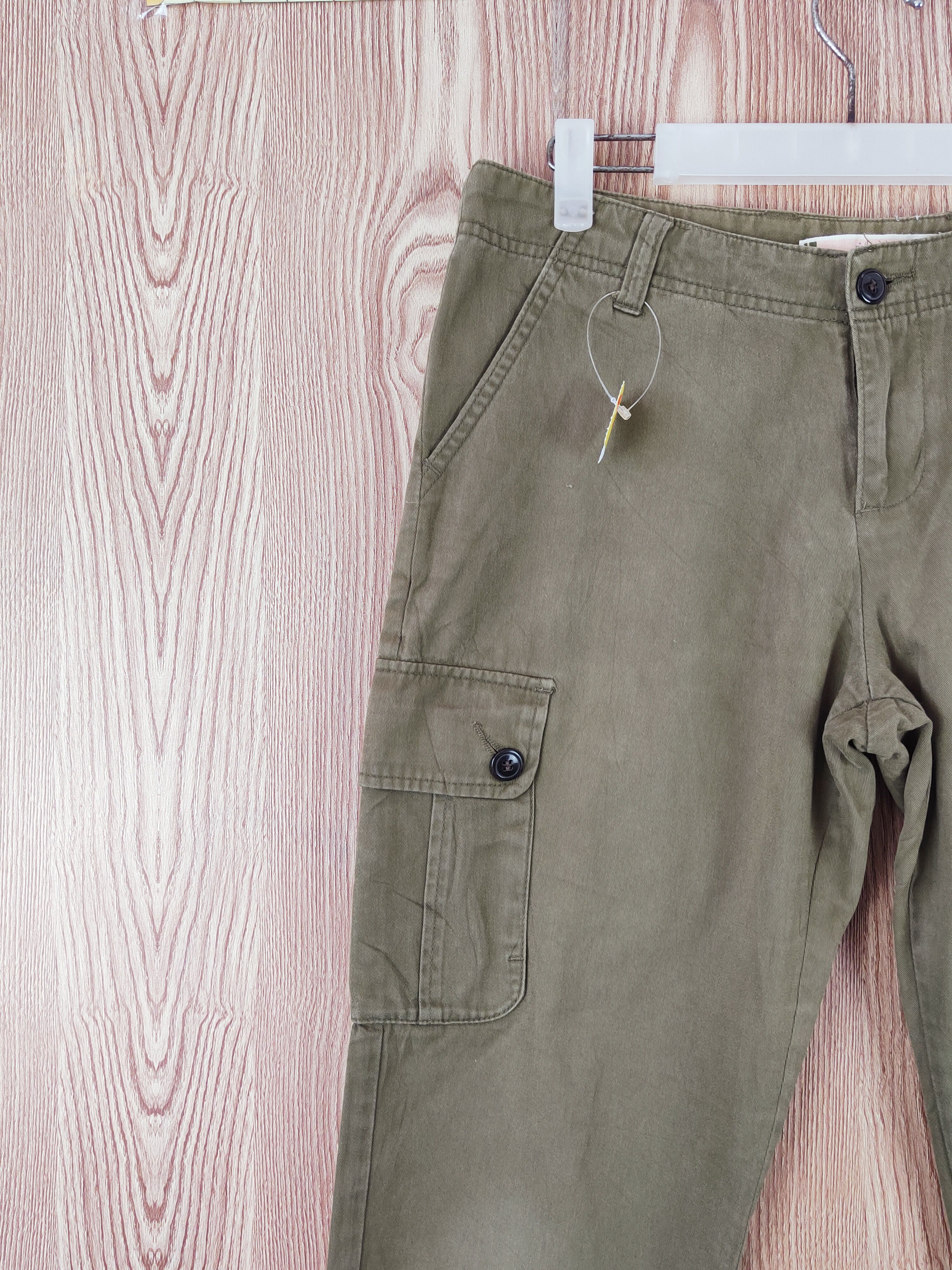 Japanese Brand Pink Adobe Olive Multipocket Tactical Cargo Pants #W920 Size 30" / US 8 / IT 44 - 3 Thumbnail