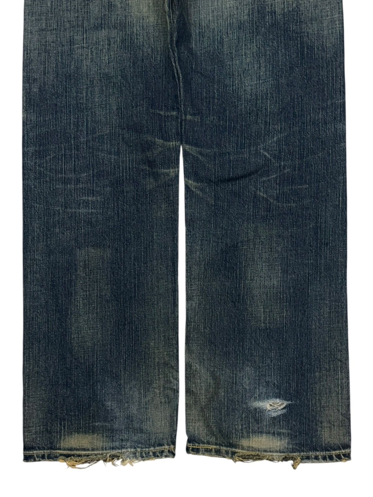 Edwin Vintage 00s Edwin 504 Japan, Vintage Faded Denim Jeans | W34 Size US 34 / EU 50 - 7 Thumbnail