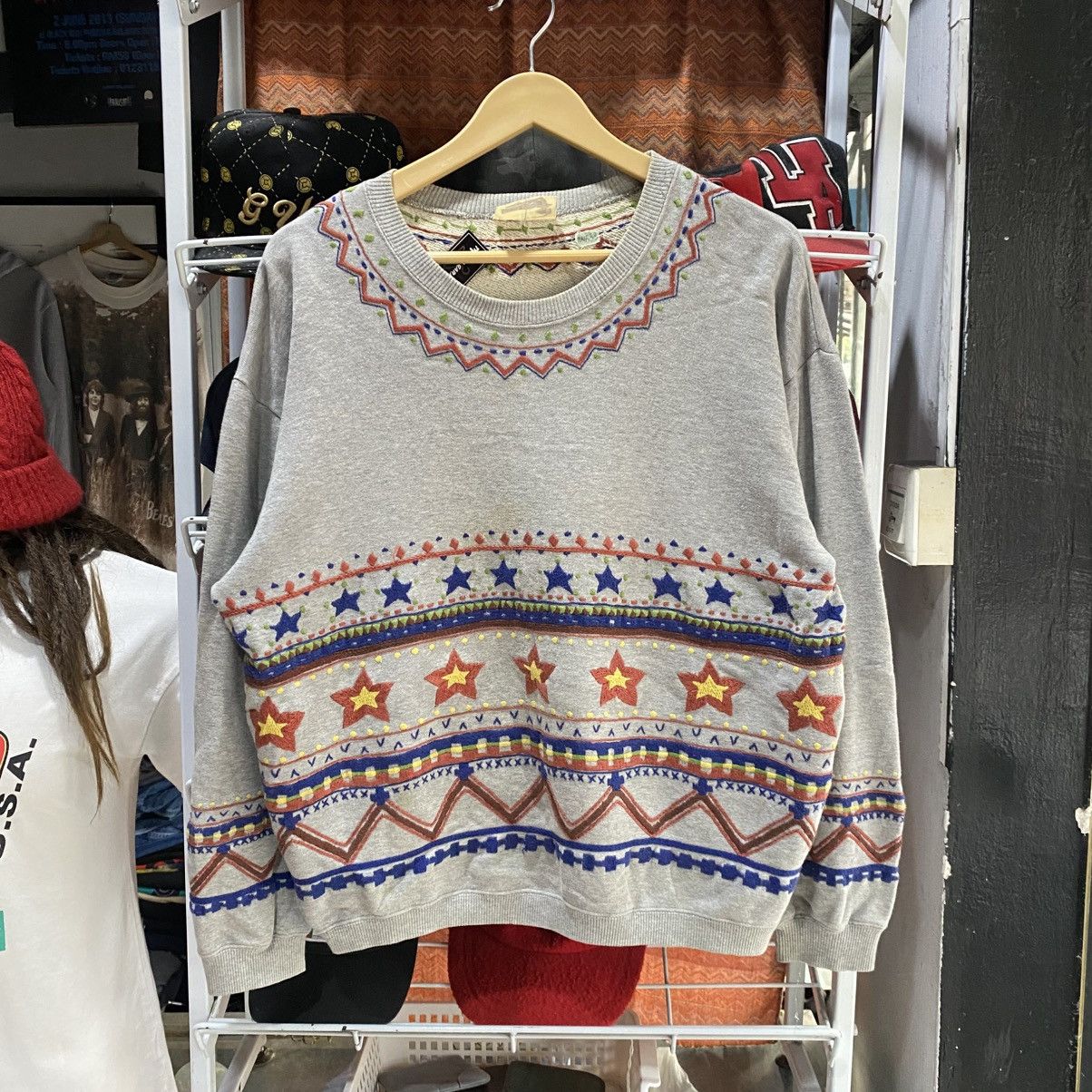 Hai Sporting Gear Hai Sporting Gear Issey Miyake Aztec Navajo Sweatshirt Size US M / EU 48-50 / 2 - 1 Thumbnail