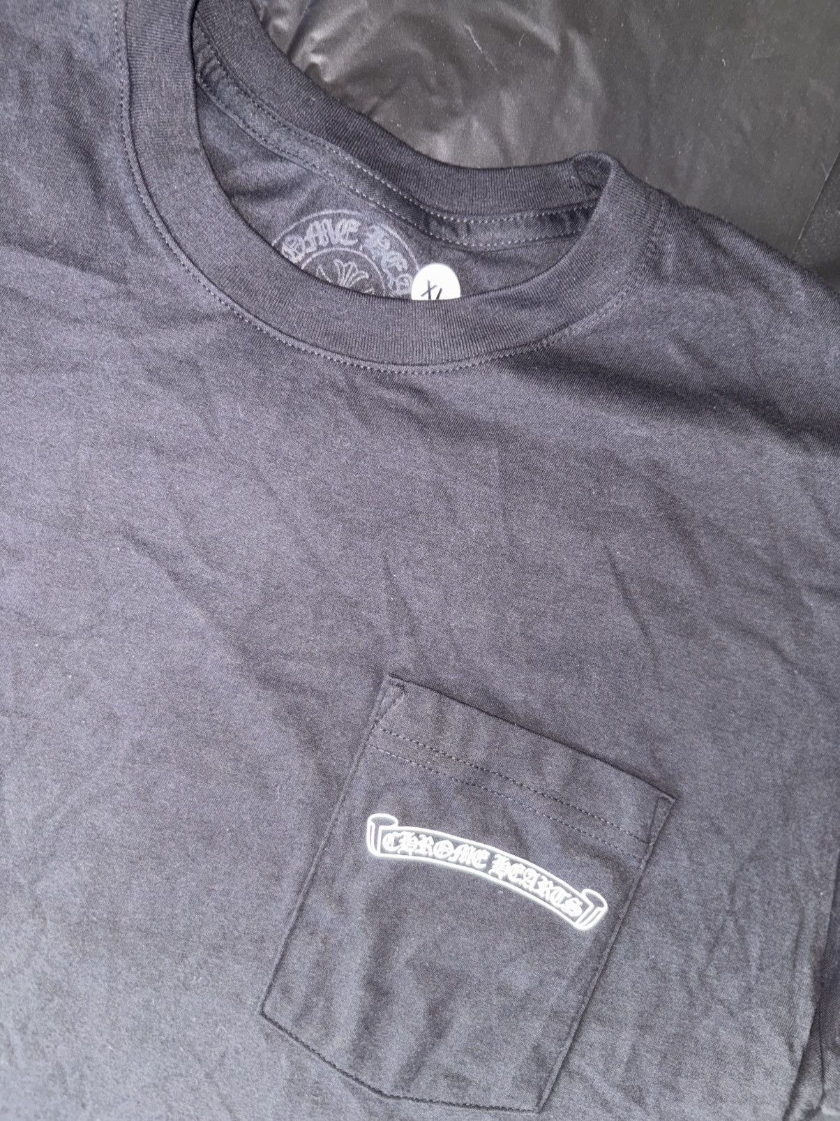 Chrome Hearts CHROME HEARTS SCROLL LOGO T-SHIRT Size US XL / EU 56 / 4 - 5 Thumbnail