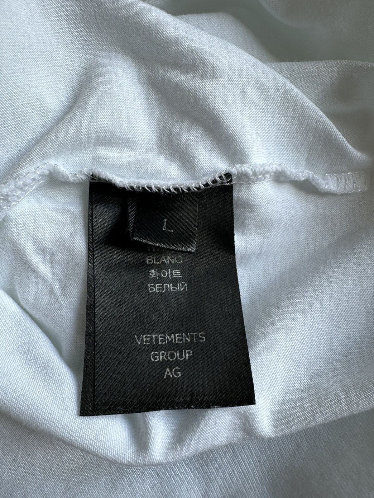 Vetements Vetements click here tshirt Size US L / EU 52-54 / 3 - 6 Thumbnail
