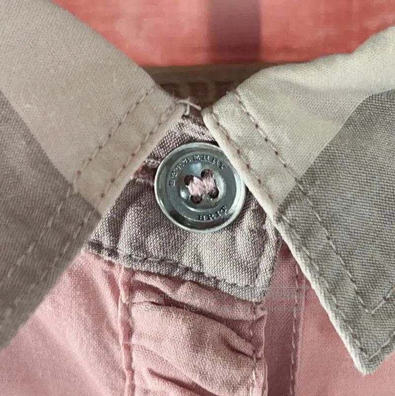 Burberry Burberry Pink Cotton Women's Shirt. Size XS / US 0-2 / IT 36-38 - 3 Thumbnail