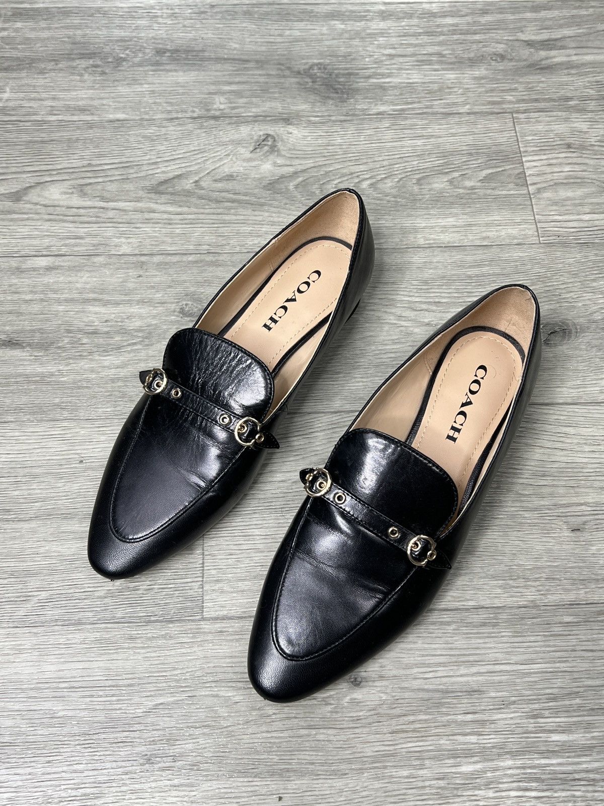 Coach Coach Women Isabel Leather low heel Black Size 7 Size US 7.5 / IT 37.5 - 2 Thumbnail