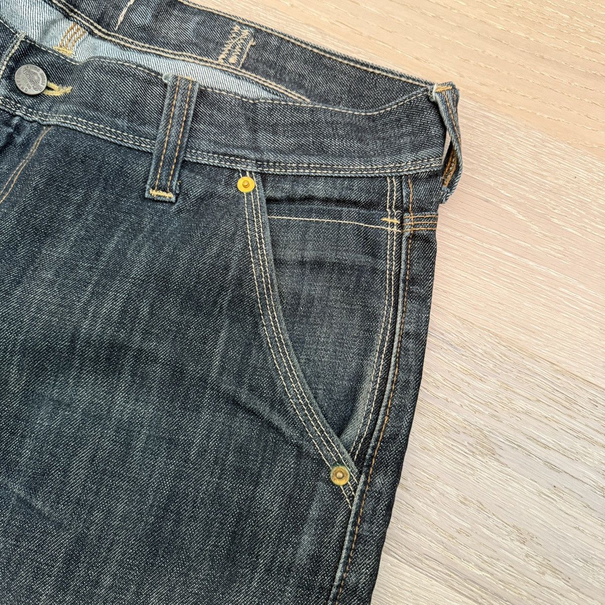 Levi's Levi’s 514 Selvedge Slim Straight Jeans Size US 36 / EU 52 - 4 Thumbnail