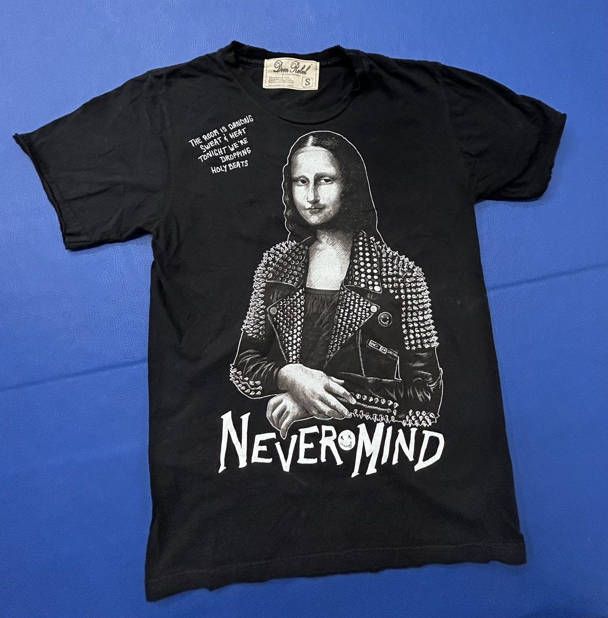 DOMREBEL Dom Rebel Mona Lisa Nevermind tshirt size S Size S / US 4 / IT 40 - 1 Thumbnail