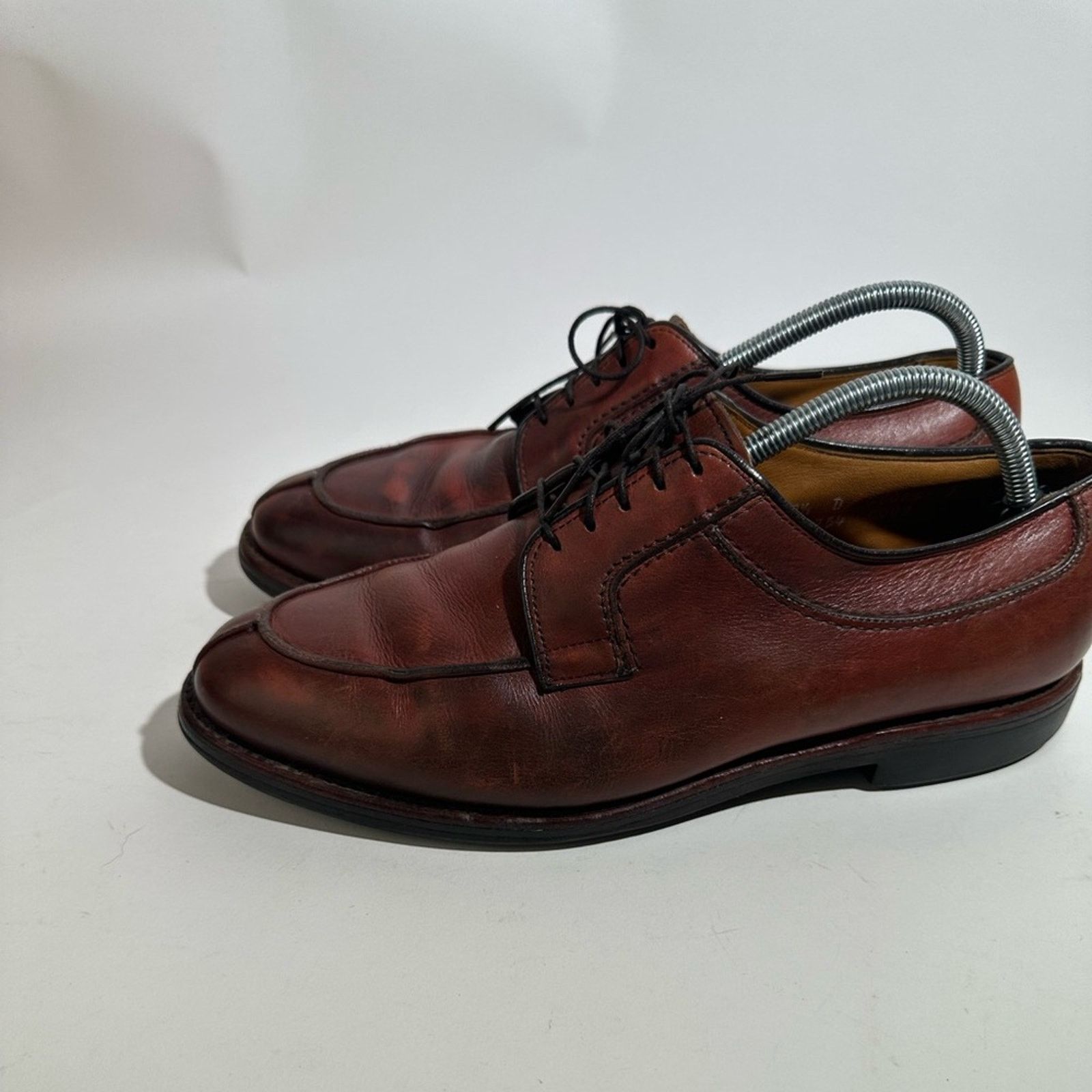 Allen Edmonds Allen Edmonds Stockbridge 3753 Split Toe Blucher Dress Shoes Size US 9.5 / EU 42-43 - 2 Thumbnail