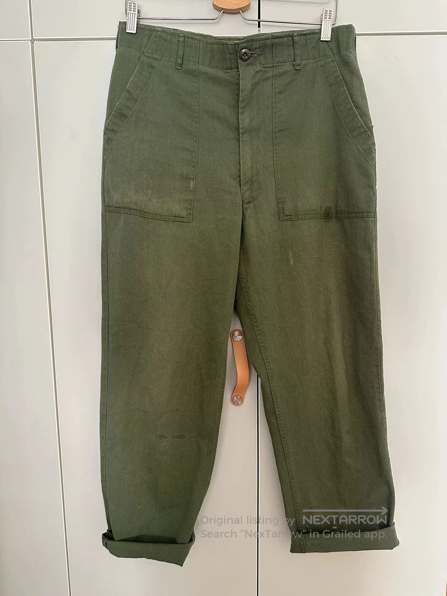 Vintage Vintage 60s OG107 Military Pants. Size US 33 - 1 Thumbnail