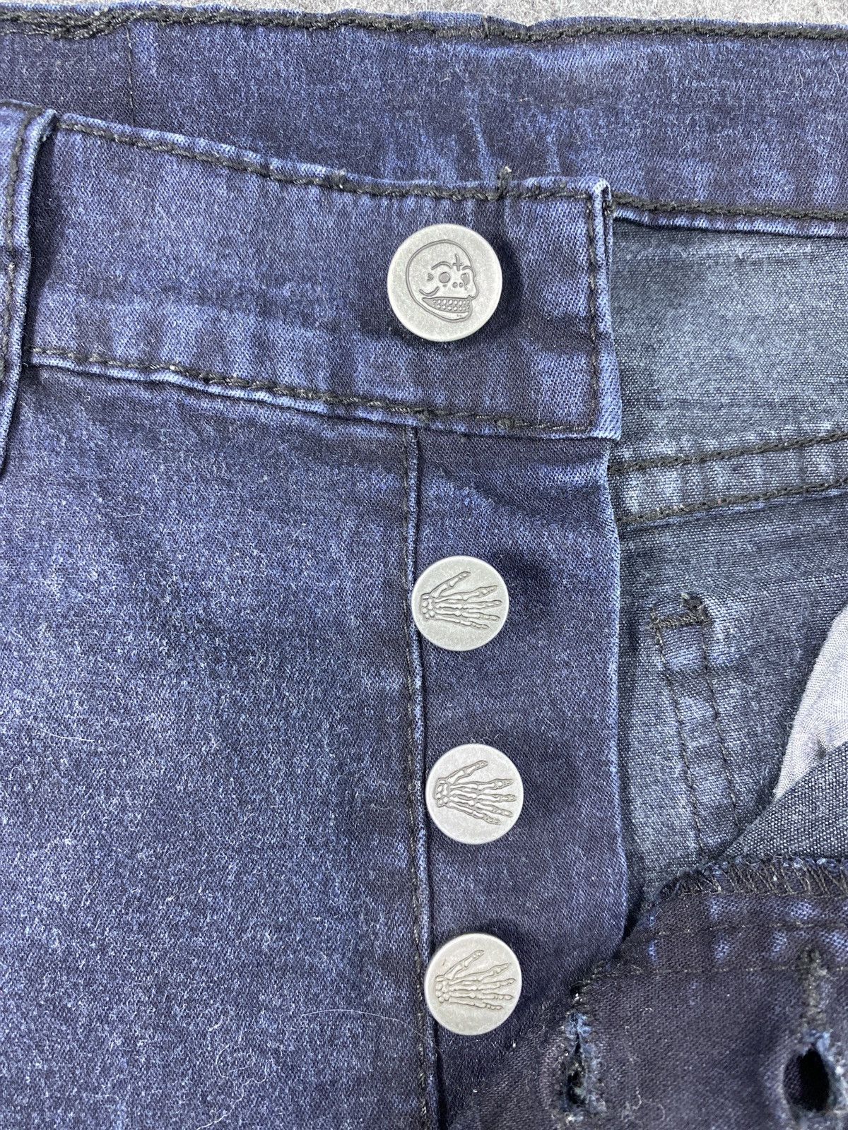 Cheap Monday × Japanese Brand Cheap Monday Japan Punk Stretchable Skinny Jeans -J1102 Size US 28 / EU 44 - 10 Thumbnail
