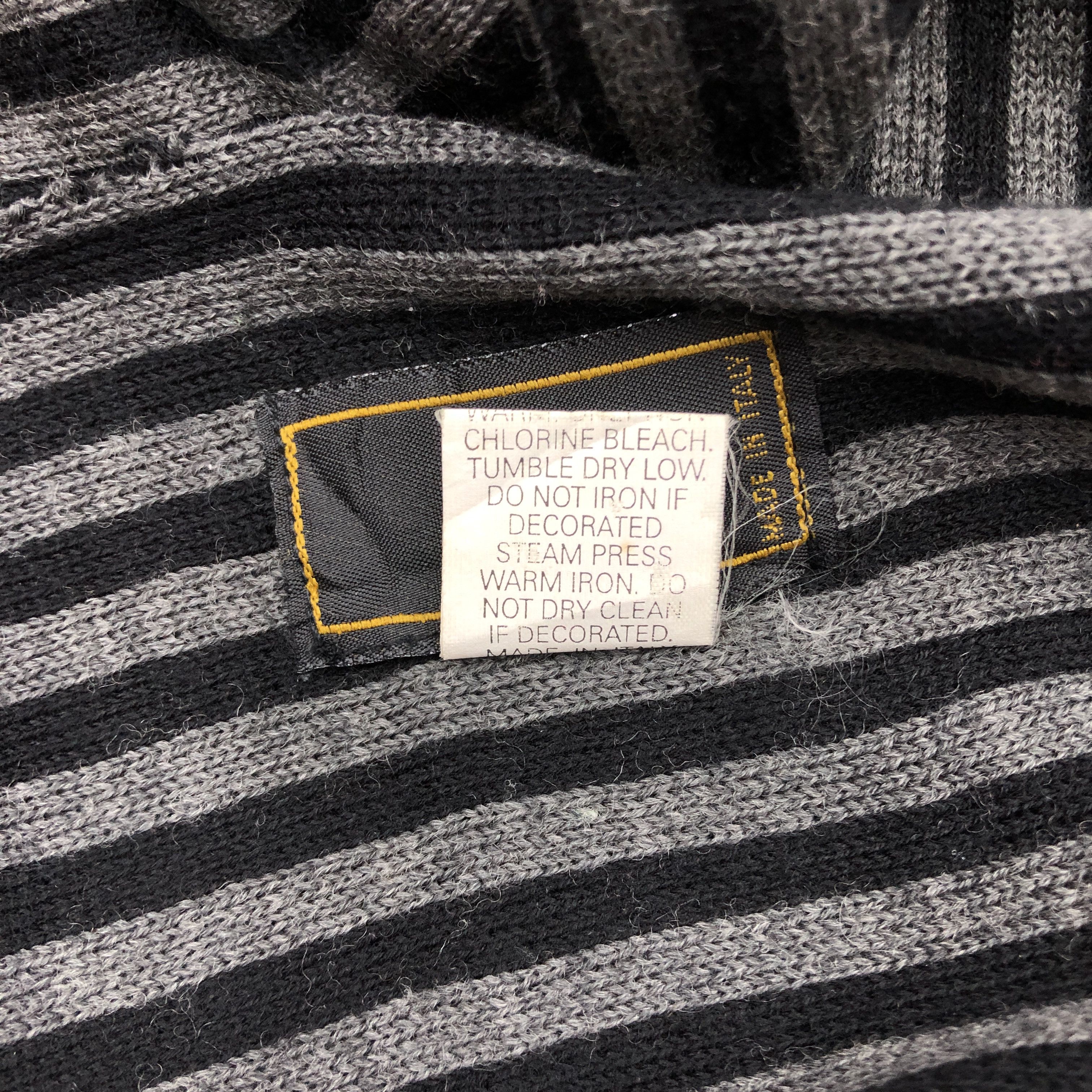 Fendi Vintage Fendi Scarf Fendi Zucca Monogram Muffler Wool Scarve Size ONE SIZE - 6 Thumbnail