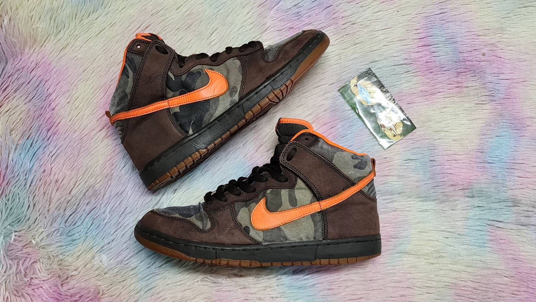 Nike Nike Sb Dunk High Brian Anderson Camo Size US 9.5 / EU 42-43 - 5 Thumbnail
