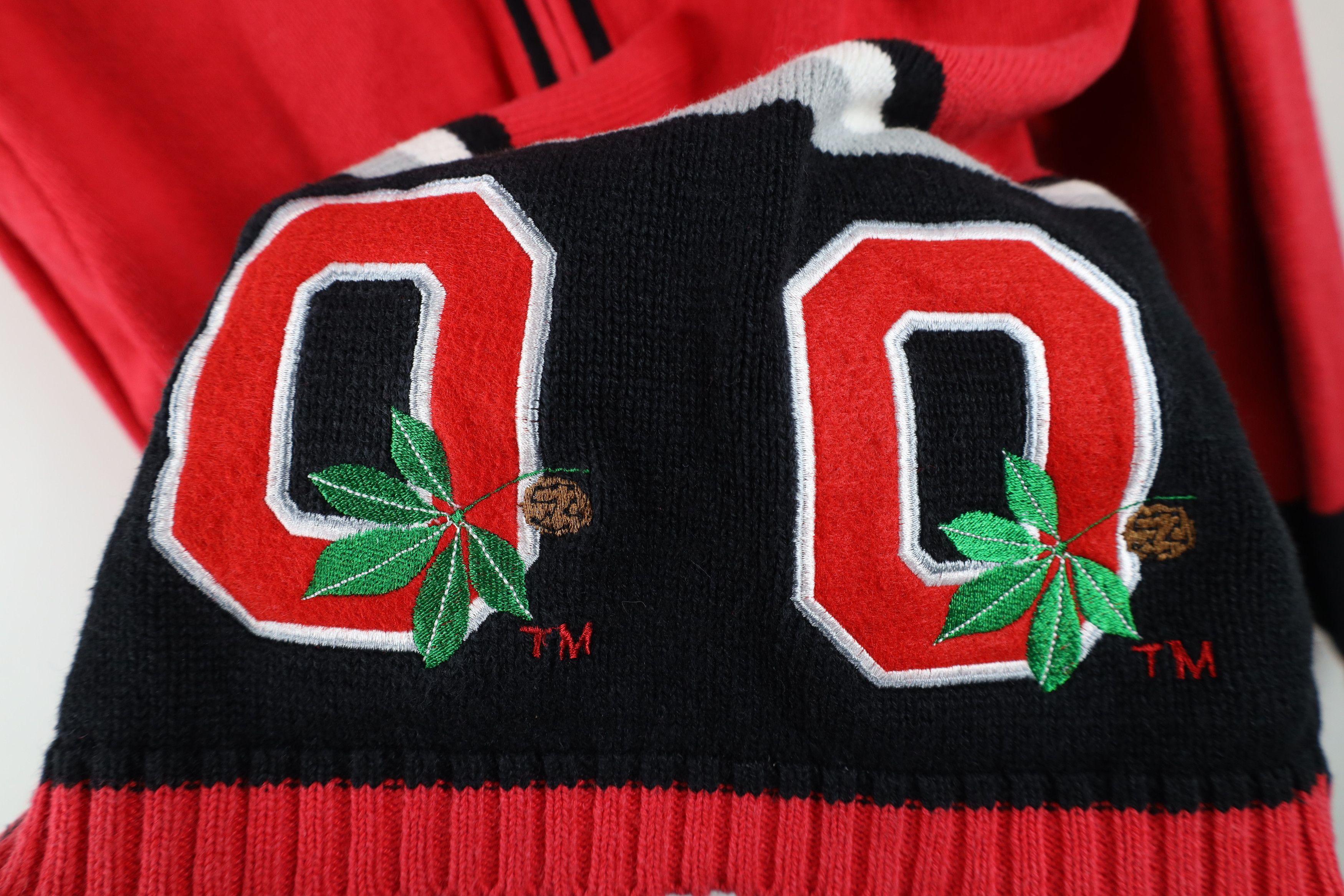 Vintage Vintage 90s Ohio State University Football Knit Sweater Size XL / US 12-14 / IT 48-50 - 7 Thumbnail
