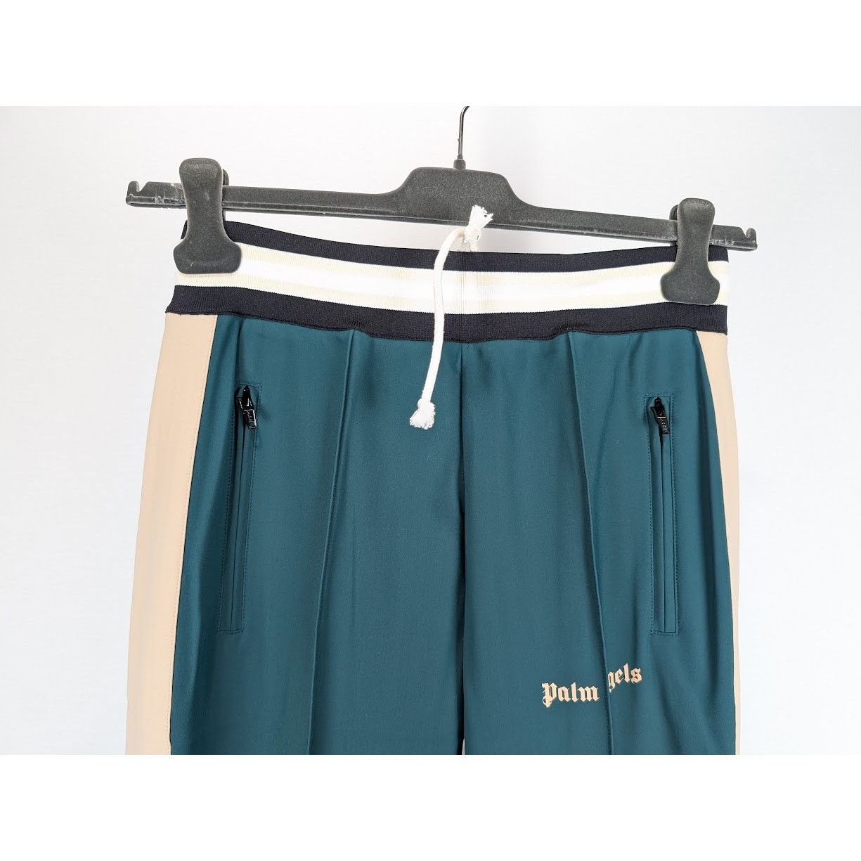 Palm Angels o1rshd1 Ultralight Flare Track Pant In Petrol Blue Size US 30 / EU 46 - 9 Thumbnail