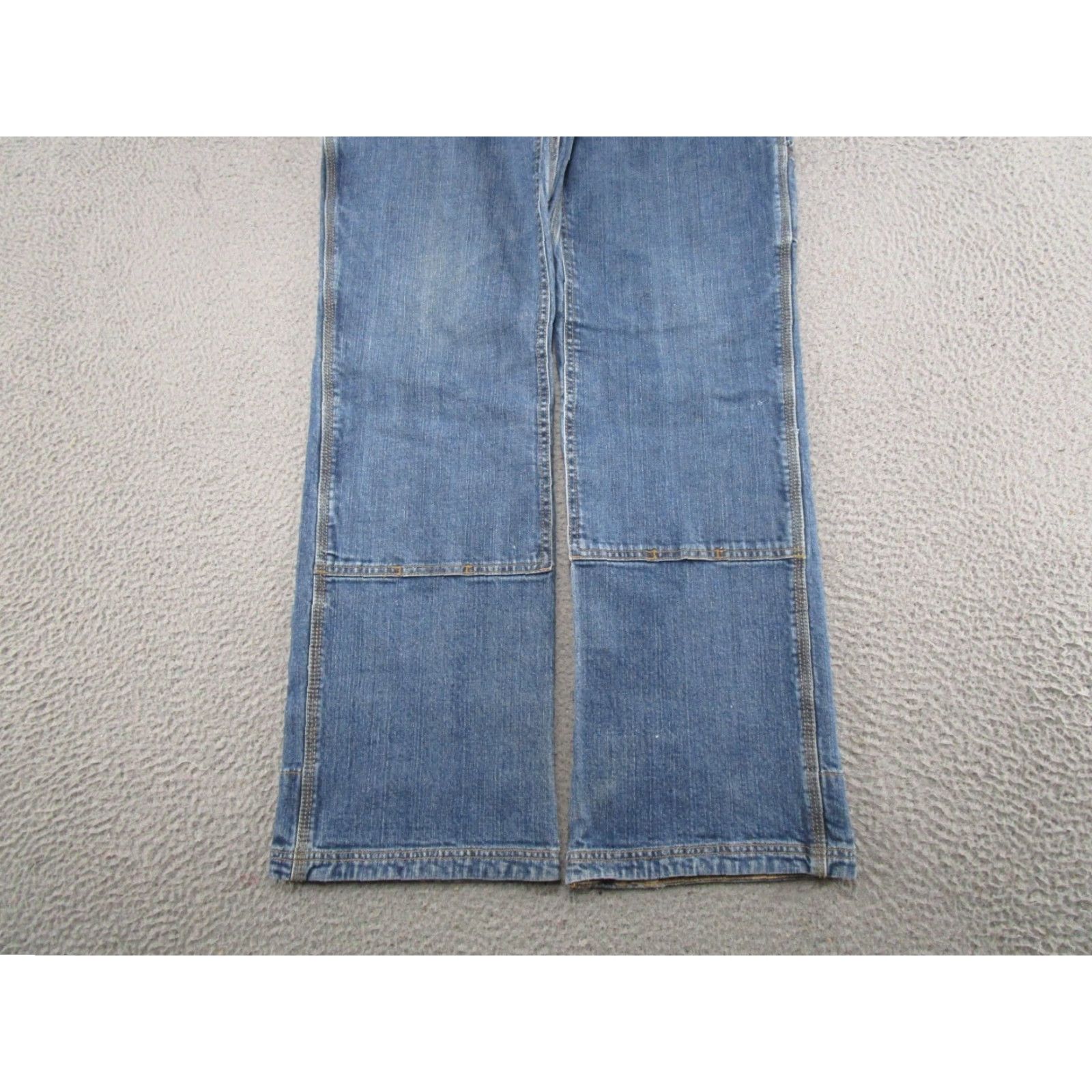 Doublet Duluth Jeans Womens Blue Double Knee Flex Denim Carpenter Size 14x31尺 Size 36" / US 14 / IT 50 - 2 Thumbnail