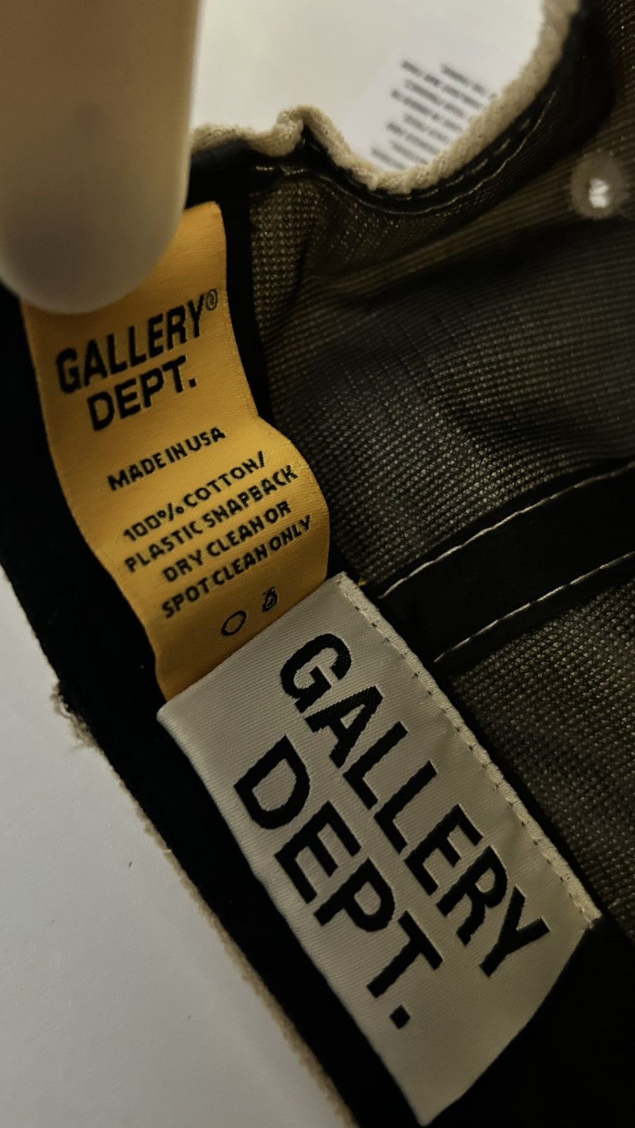 Gallery Dept. Gallery Dept Chateau Josue Corduroy Baseball Cap One Size Size ONE SIZE - 8 Thumbnail