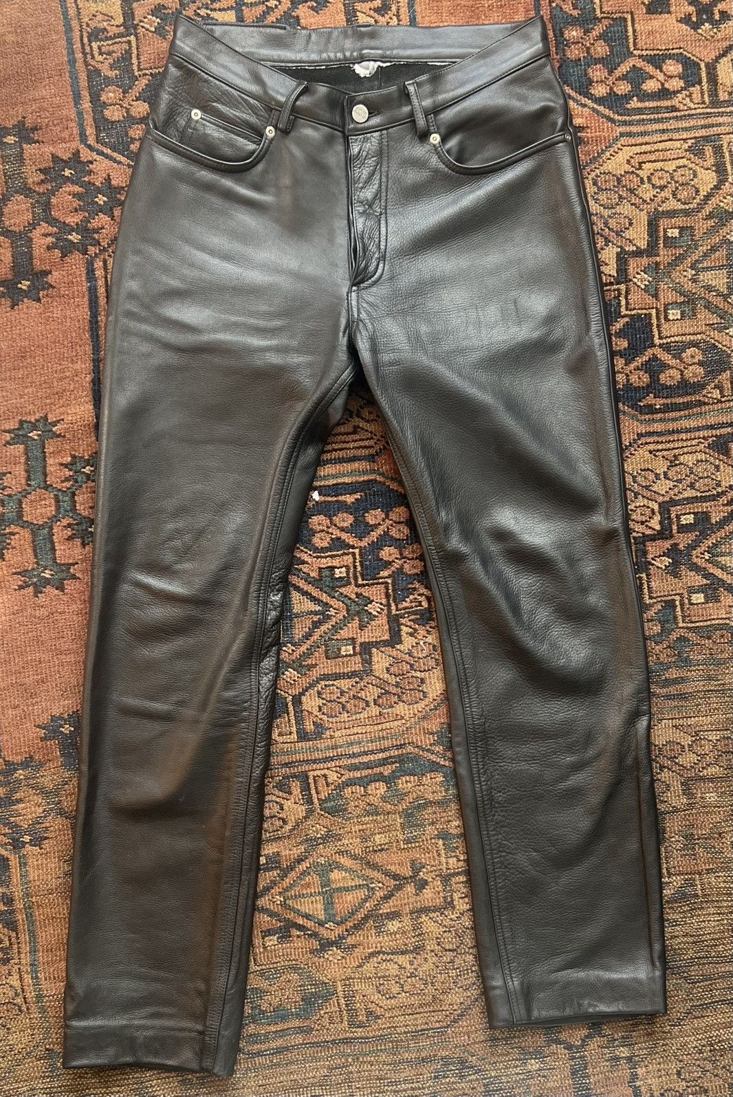 Vintage Vintage Tom of Finland Leather Pant Size US 31 - 1 Thumbnail