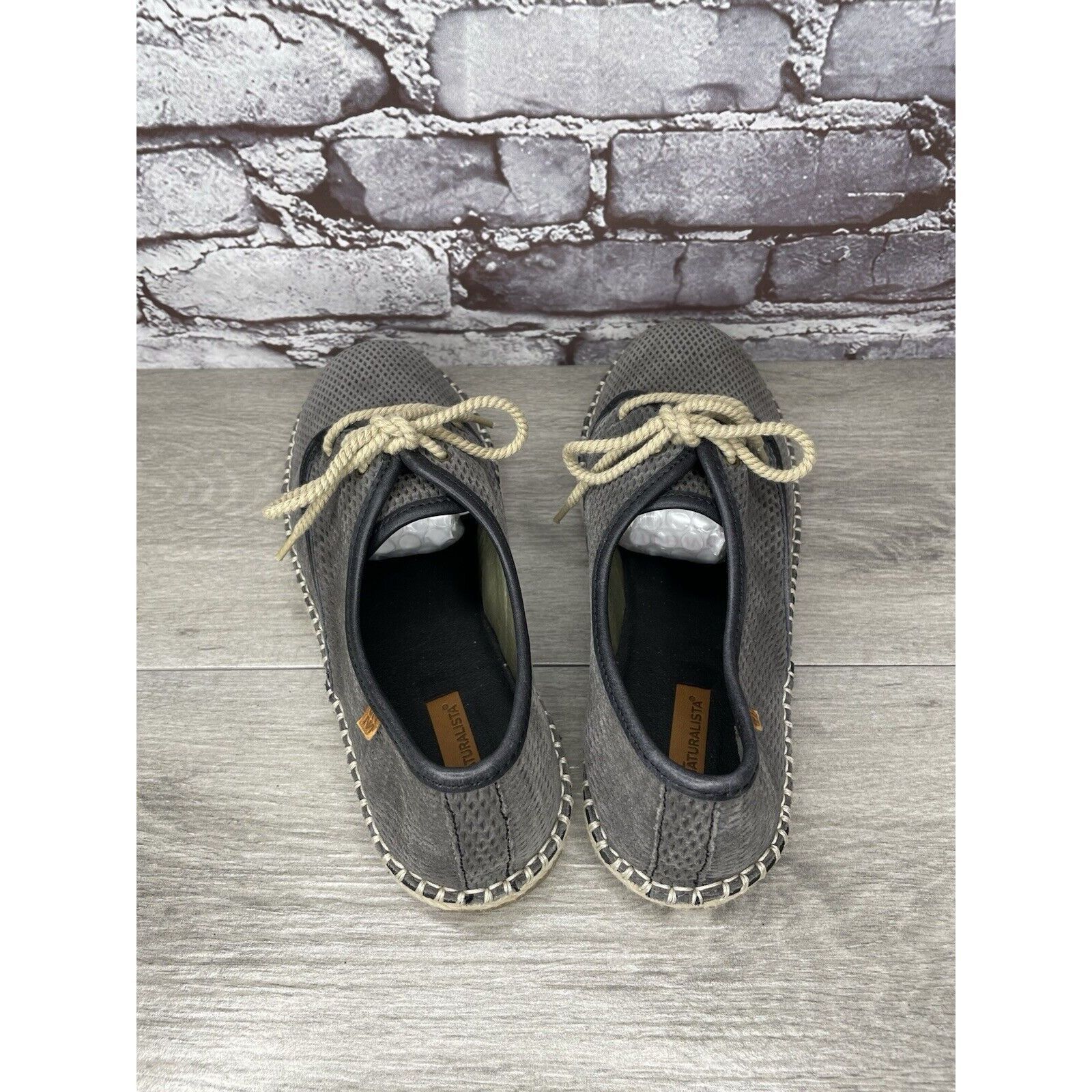 Other El Naturalista Gray Suede Leather Oxfords Lace Up Sneakers S Size US 8 / EU 41 - 5 Thumbnail