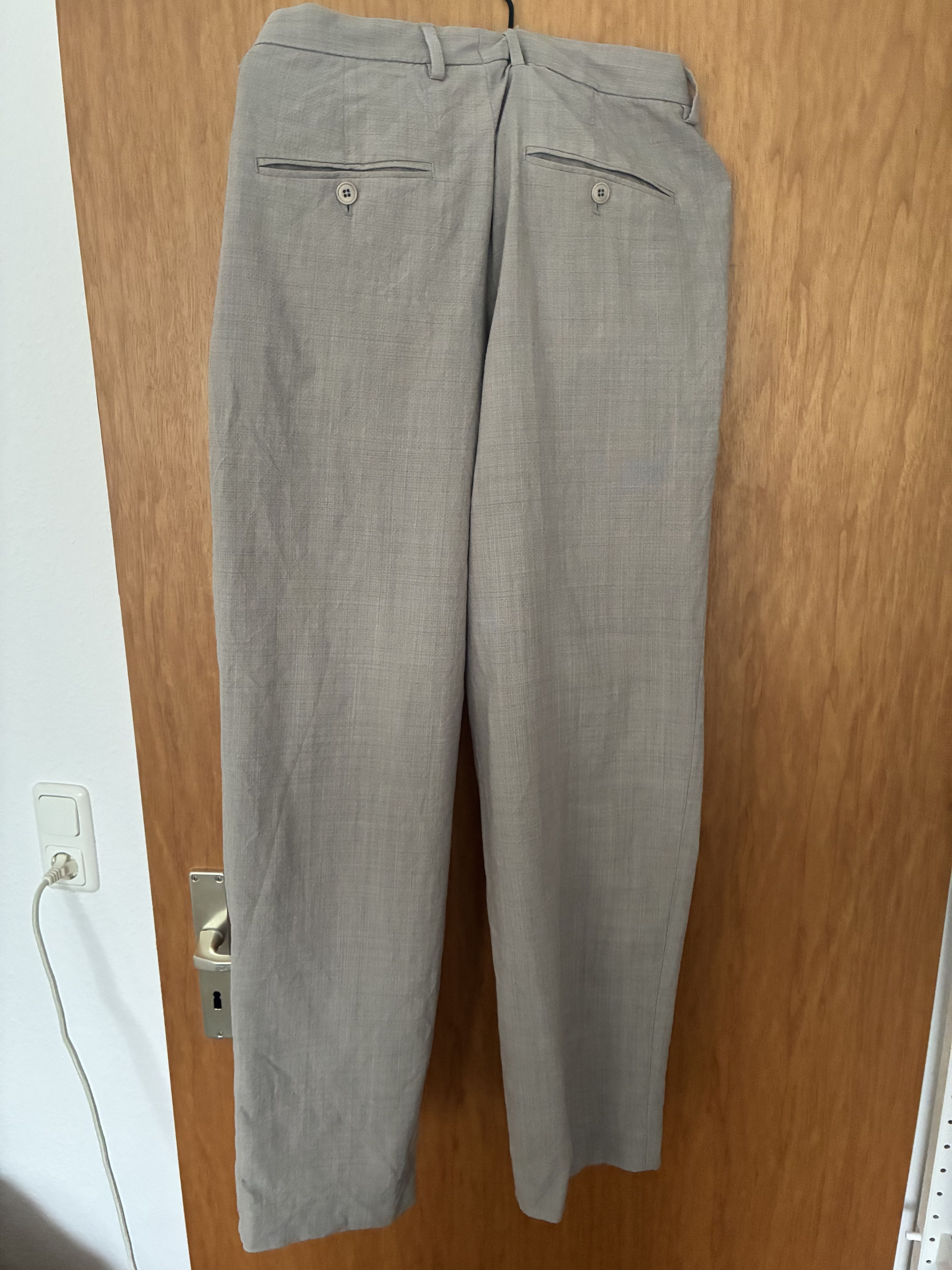Zara Zara ZW Collection Wool Suit Pants Size 38R - 2 Thumbnail
