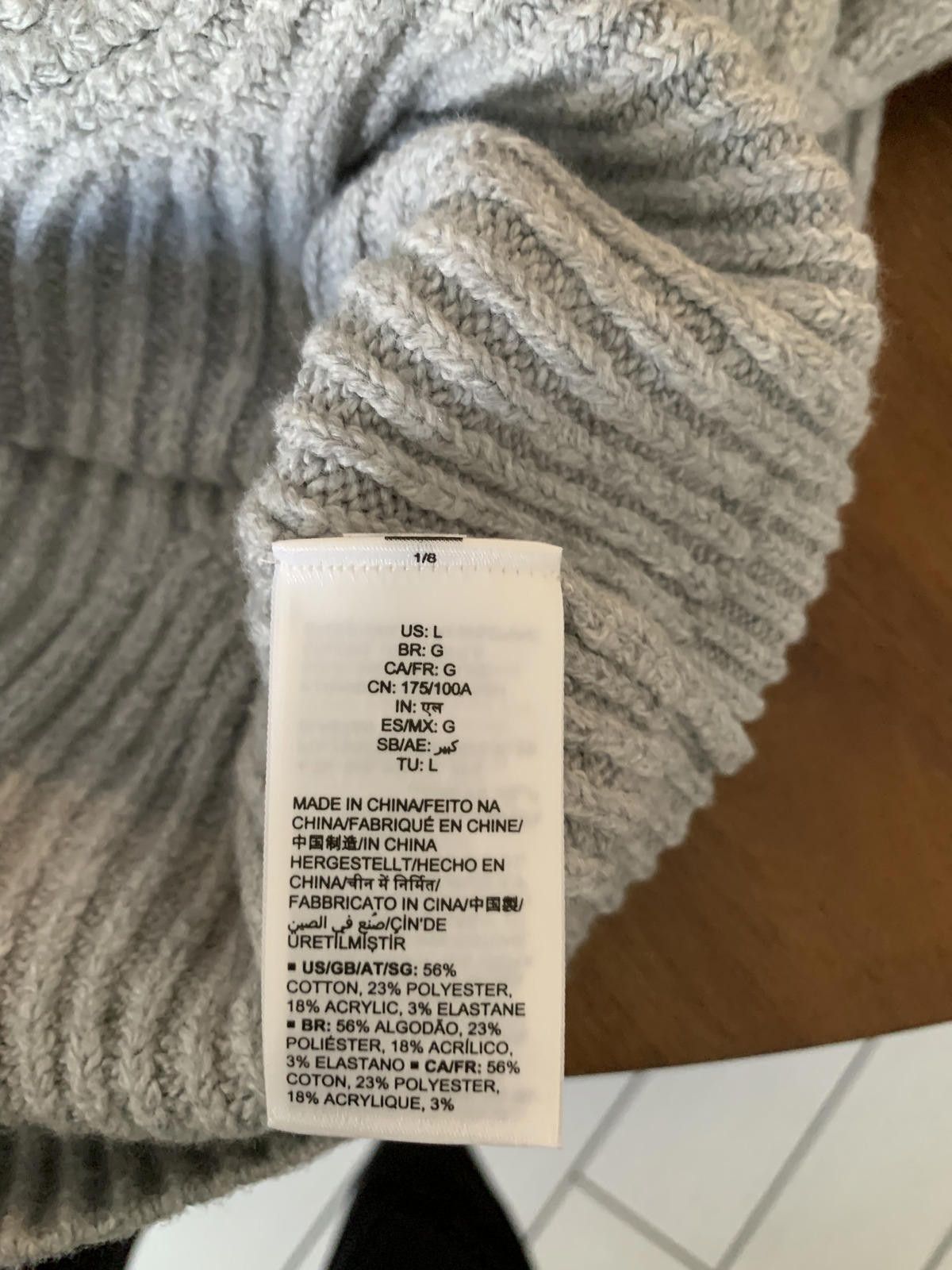 Other Cable Sweater Mock Neck Size L / US 10 / IT 46 - 5 Thumbnail