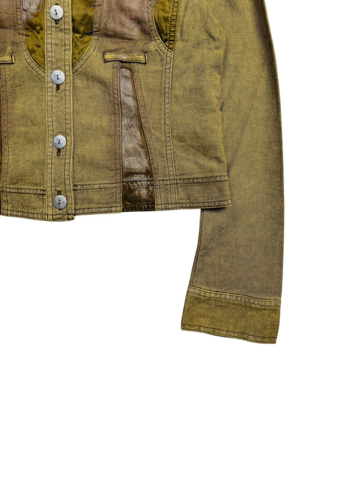 If Six Was Nine 2000s Intellection - Apoaclypse Style Denim Jacket Size M / US 6-8 / IT 42-44 - 4 Thumbnail