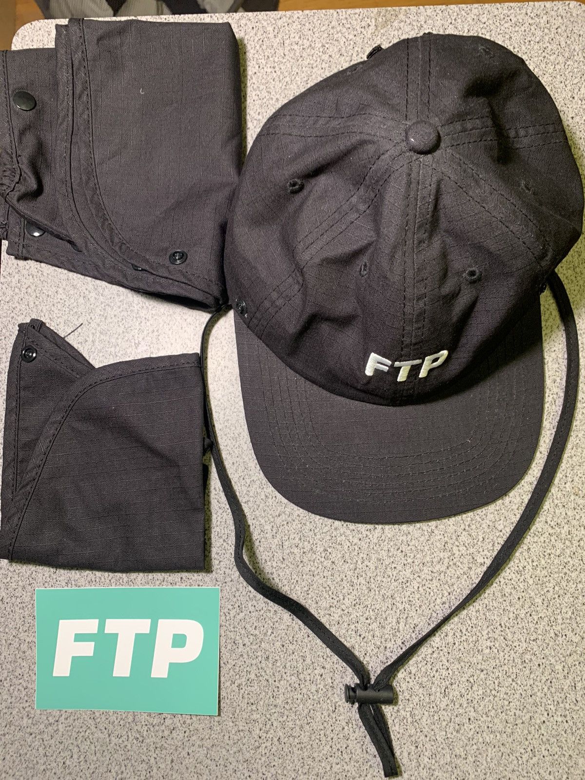 Fuck The Population FTP facemask camp hat (2020)