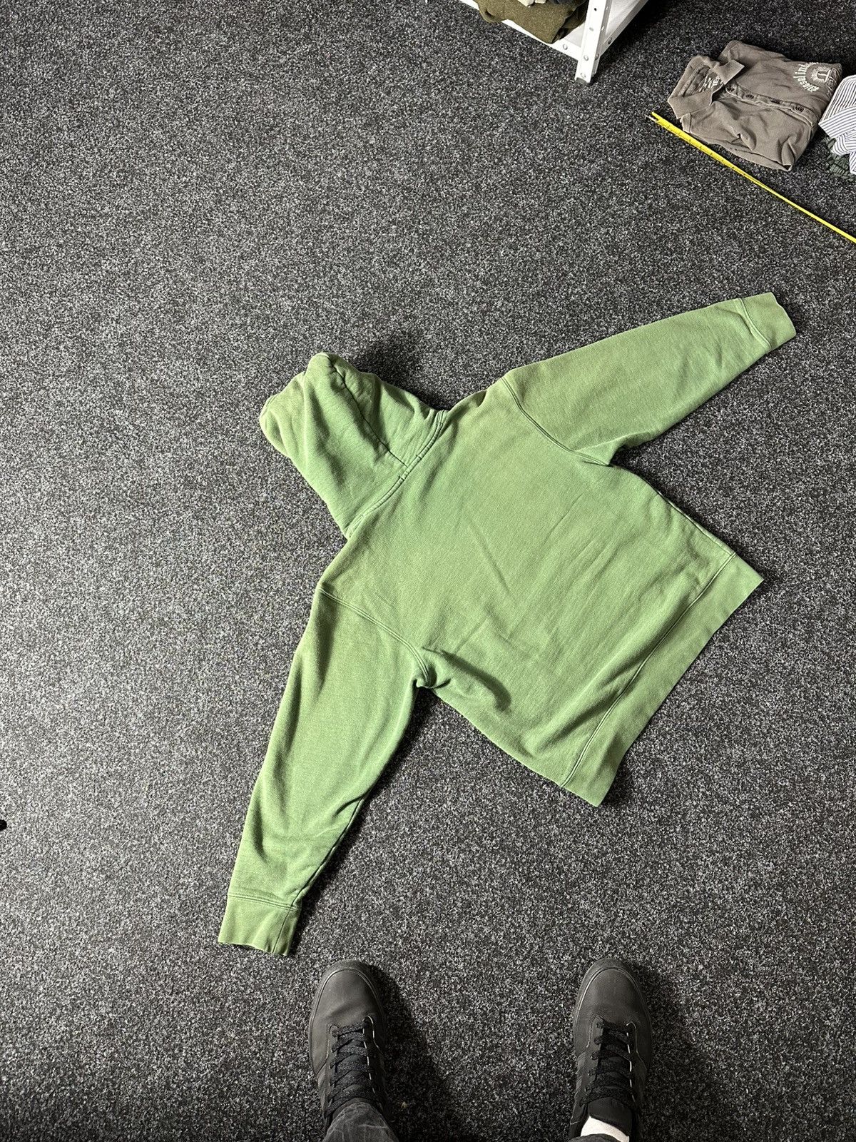 Obey × Vintage 🚨OBEY PULLOVER BOXY VINTAGE HOODIE GREEN SK8 FADED Y2K Size US M / EU 48-50 / 2 - 10 Thumbnail