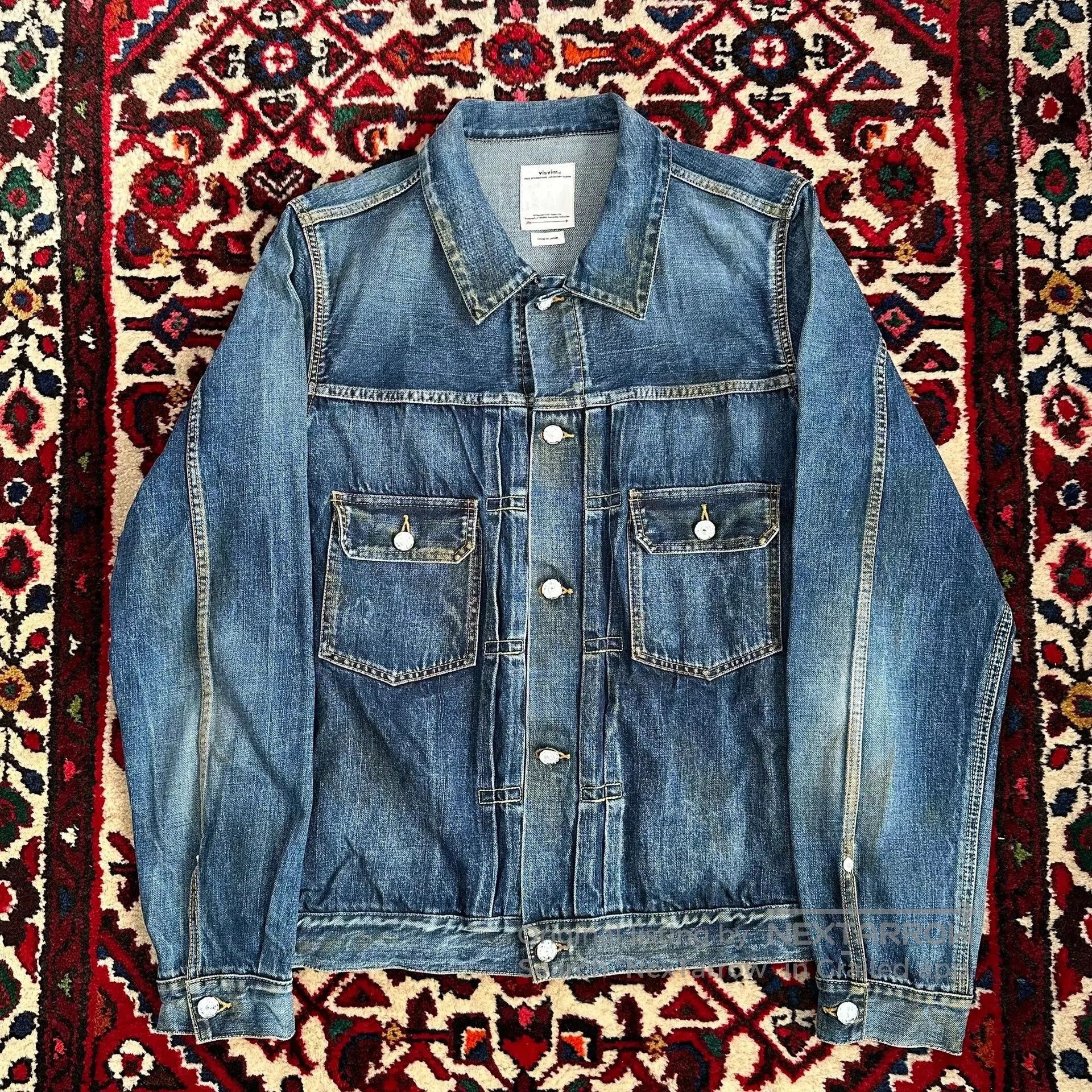 Visvim Visvim 1000dry Denim Jacket. Size US XL / EU 56 / 4 - 1 Thumbnail