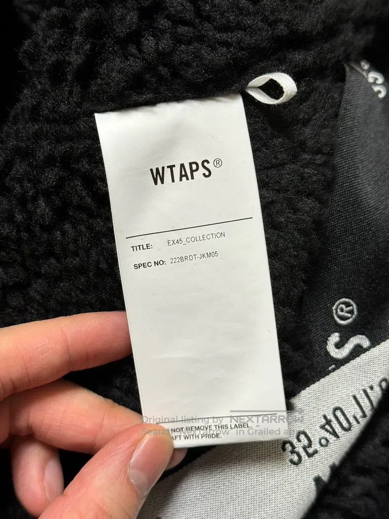 Wtaps Wtaps Fur and leather jacket Size US XL / EU 56 / 4 - 6 Thumbnail