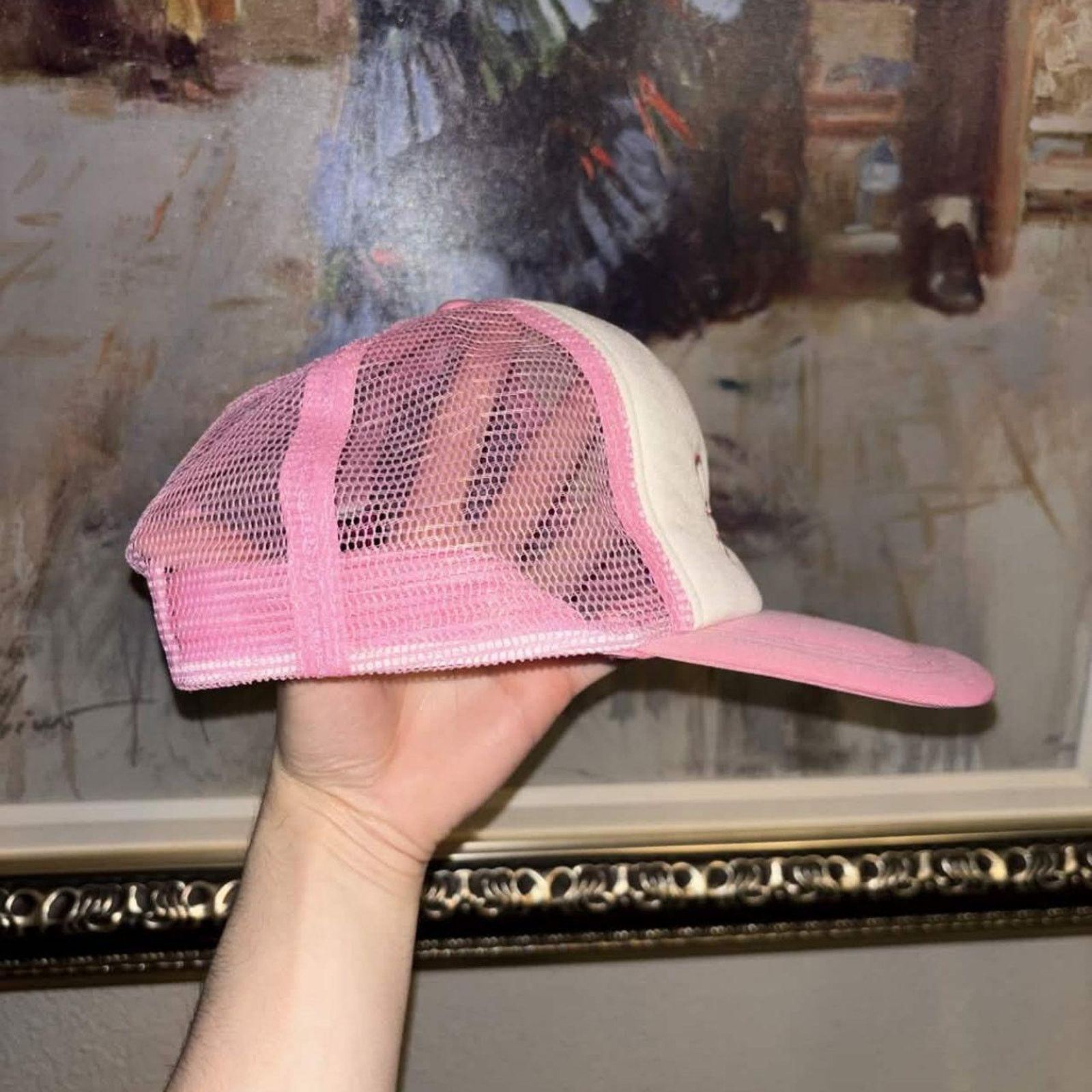 Other Retro-style Barbie Movie Promo Trucker Hat Size ONE SIZE - 2 Thumbnail