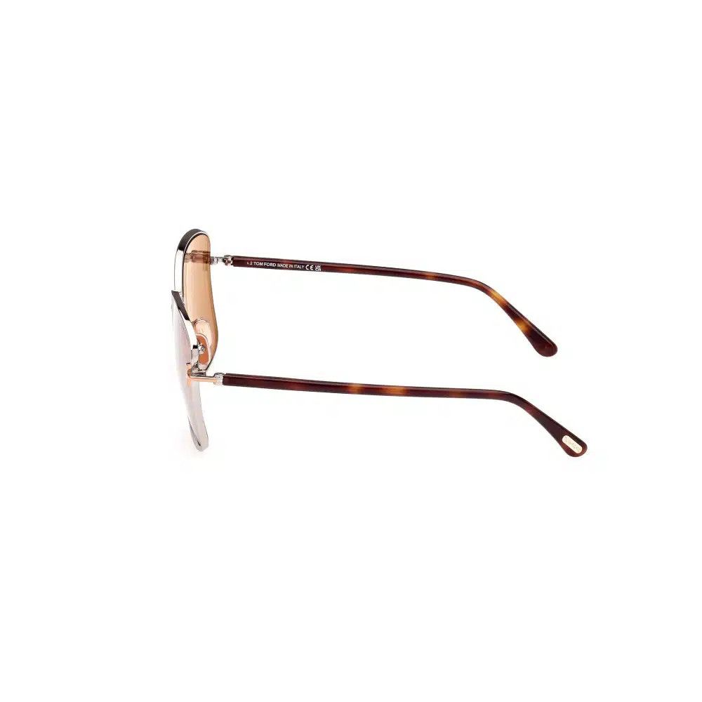 Tom Ford o1sndg1125 FT1029 Size: OS / Fern Sunglasses in Brown Size ONE SIZE - 2 Thumbnail