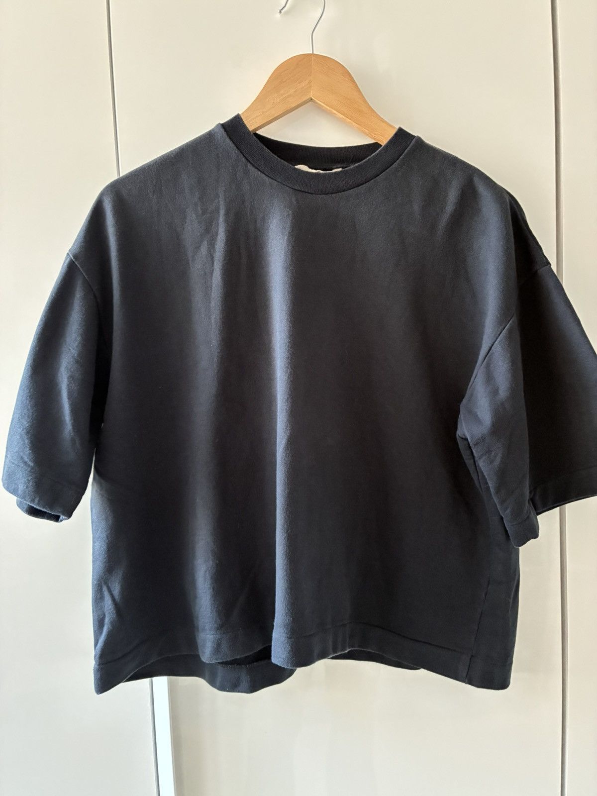 Auralee Auralee Heavy Weight Cotton Tee Black | Grailed