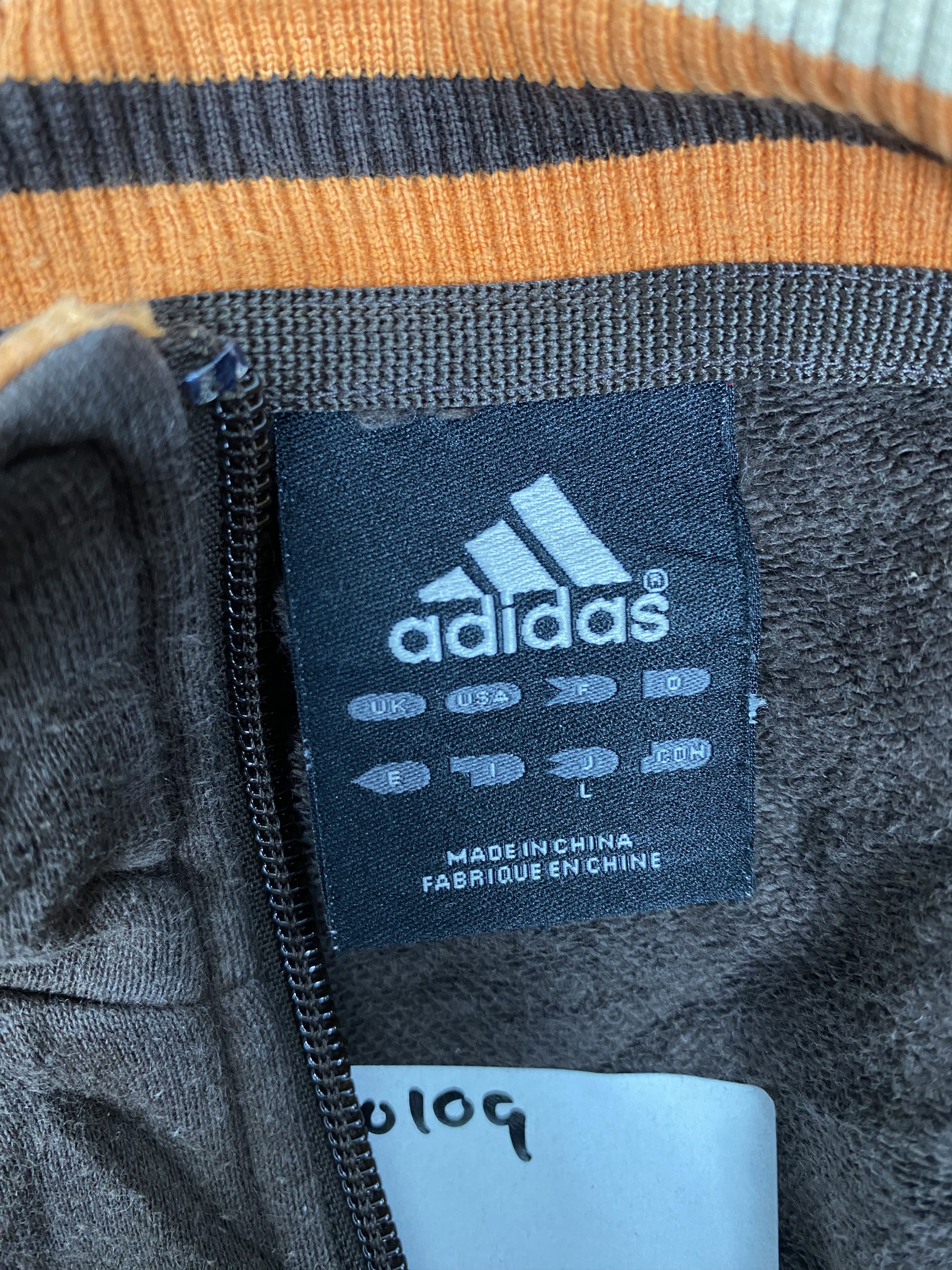 Adidas Vintage Adidas Three Stripe Big logo Sweater PS0109 Size US L / EU 52-54 / 3 - 8 Thumbnail