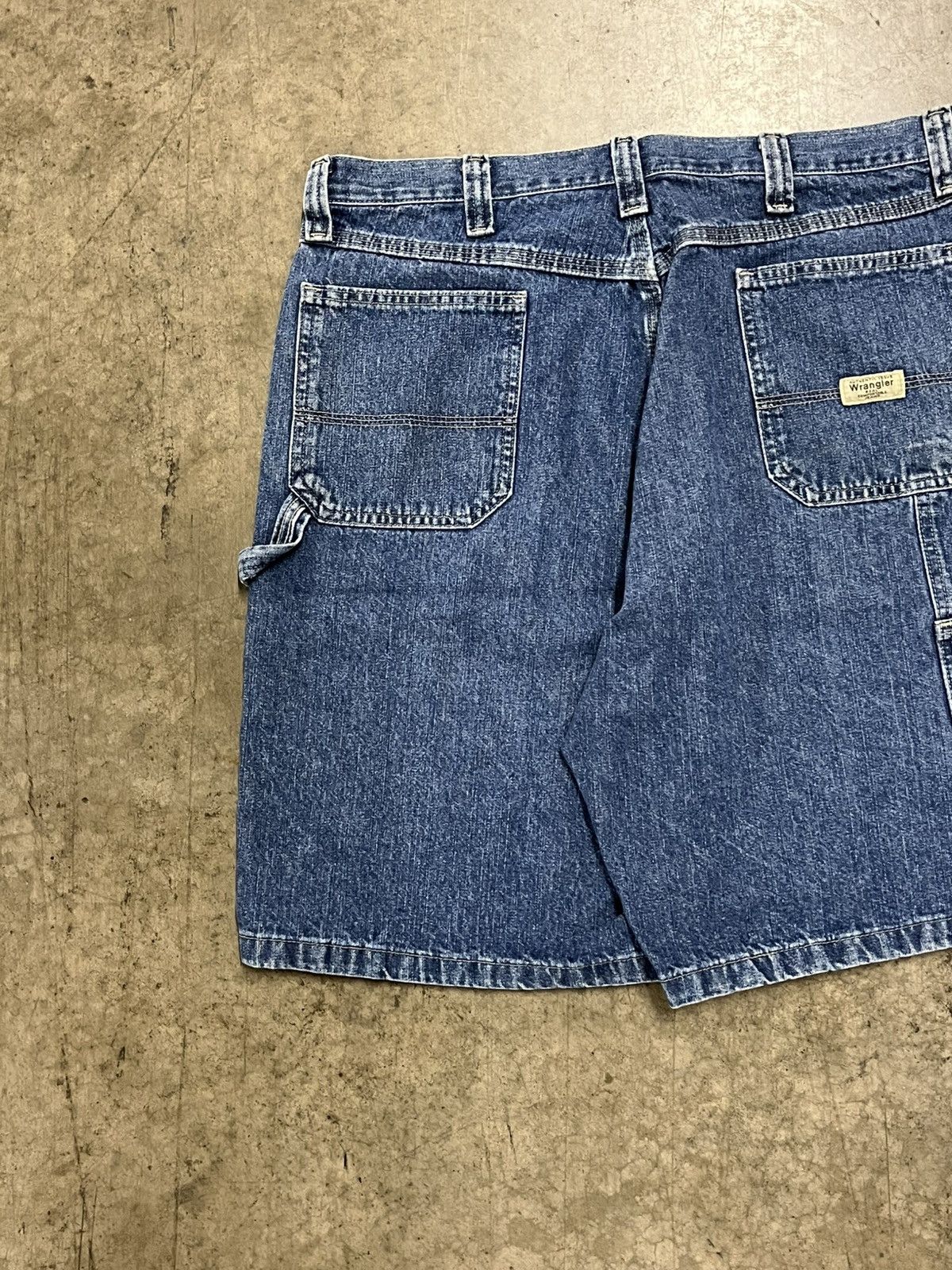 Vintage × Wrangler Jorts vintage baggy fit carpenter cargo skater streetwear Size US 36 / EU 52 - 3 Thumbnail