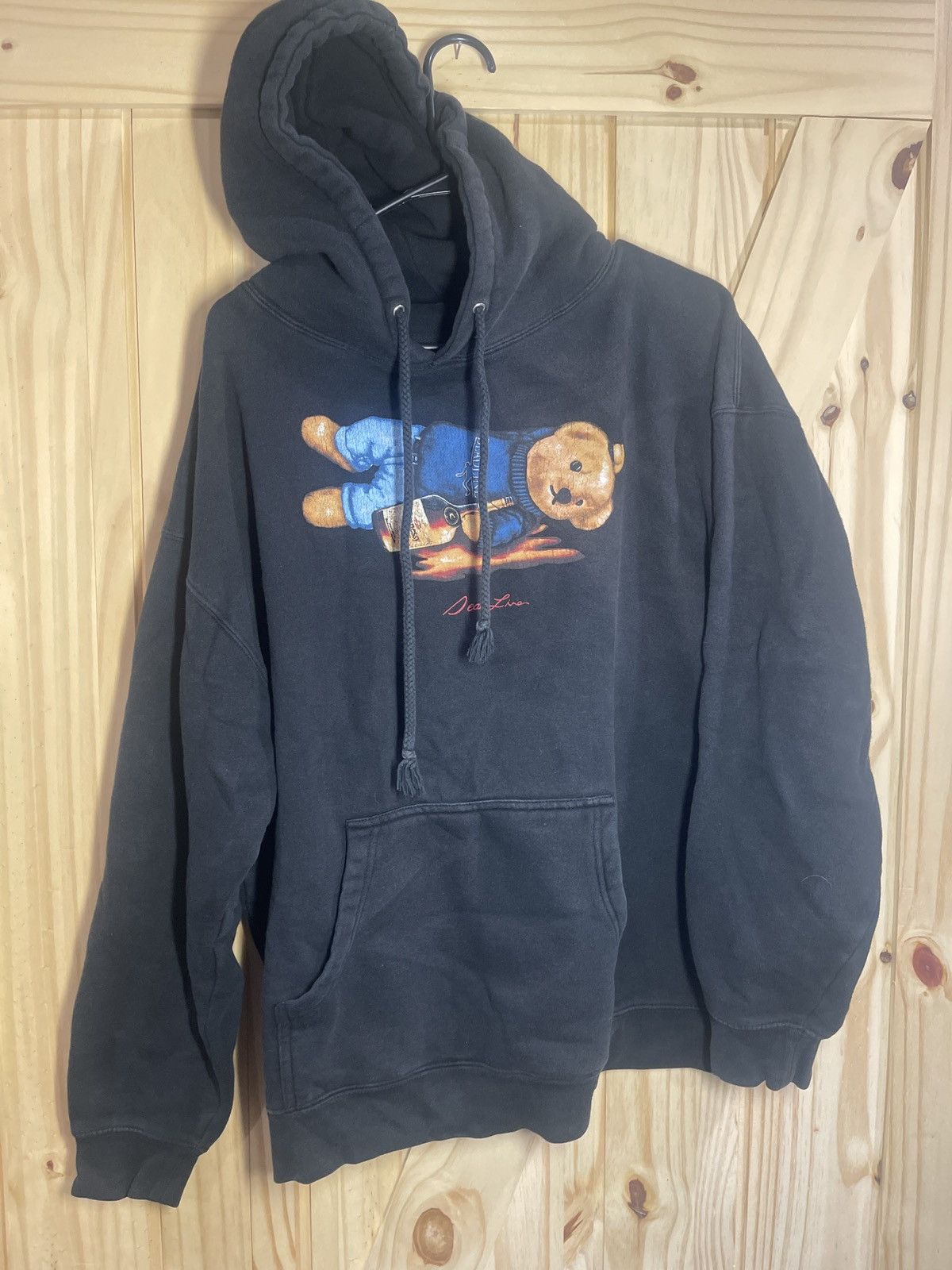 Deadline DEADLINE x KRISTINA ROSE Streetwear Hoodie Navy Size 