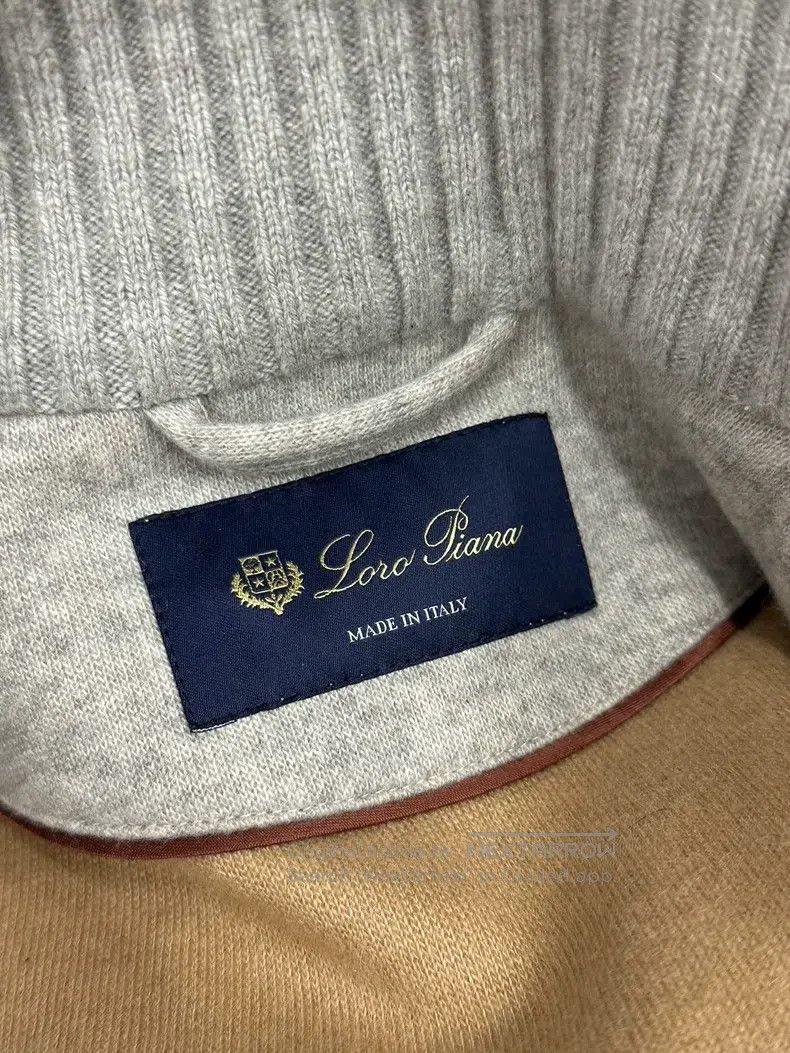 Loro Piana Loro Piana Classic Gray Hooded Cashmere Jacket Size XS / US 0-2 / IT 36-38 - 4 Thumbnail