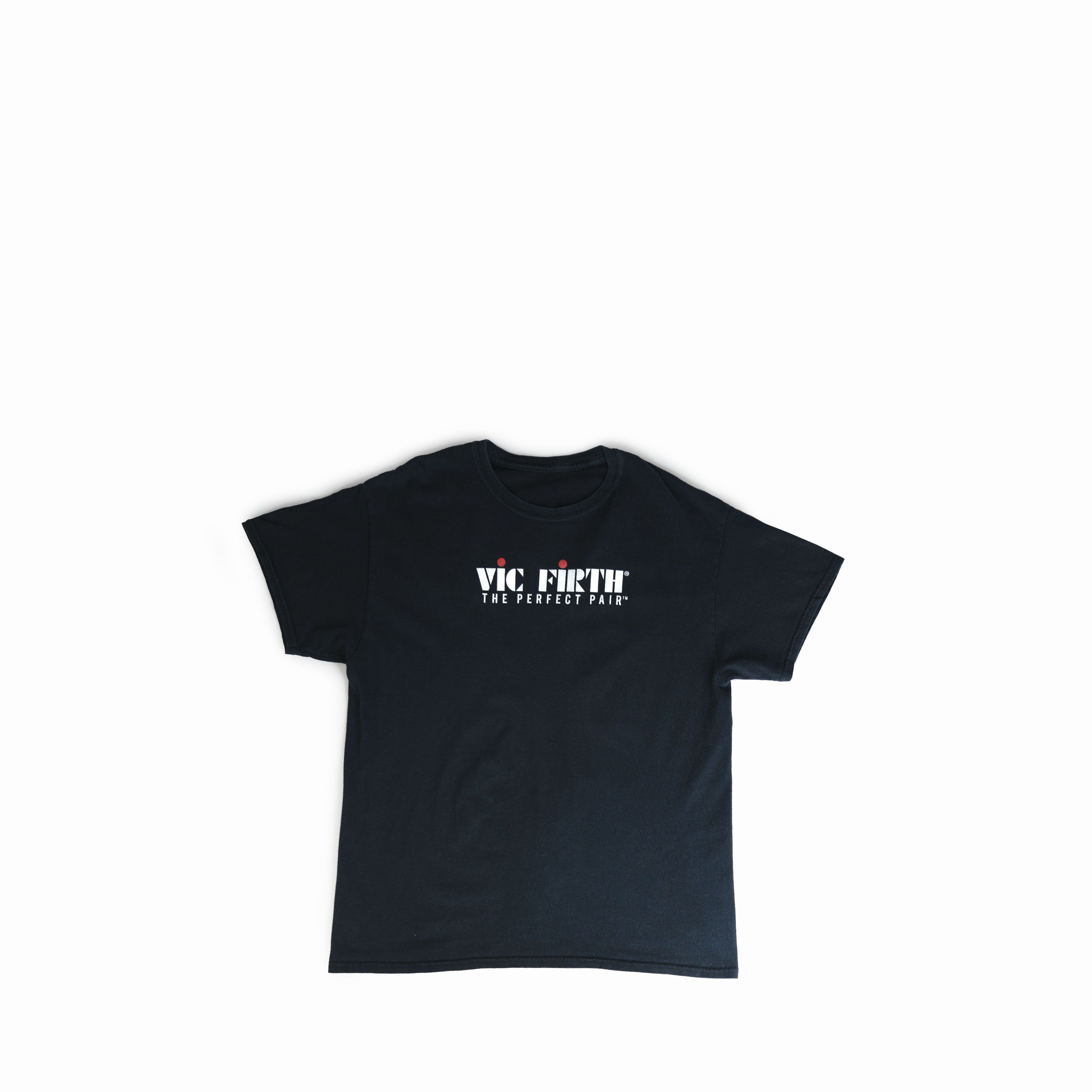 Band Tees Vintage 2000's Vic Firth Perfect Pair Tee Shirt Size US L / EU 52-54 / 3 - 1 Thumbnail