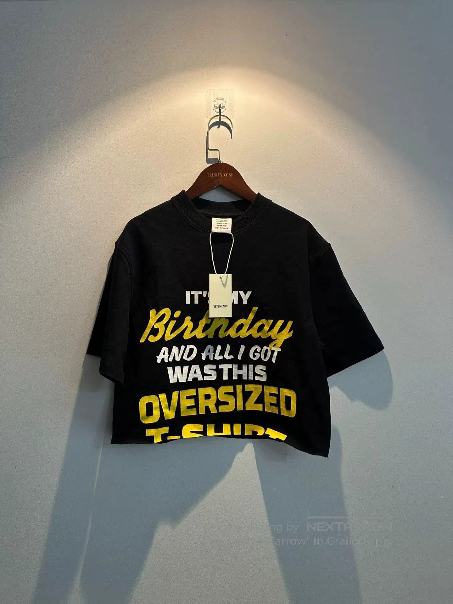 Other vetements birthday oversized t. Size XS / US 0-2 / IT 36-38 - 1 Thumbnail