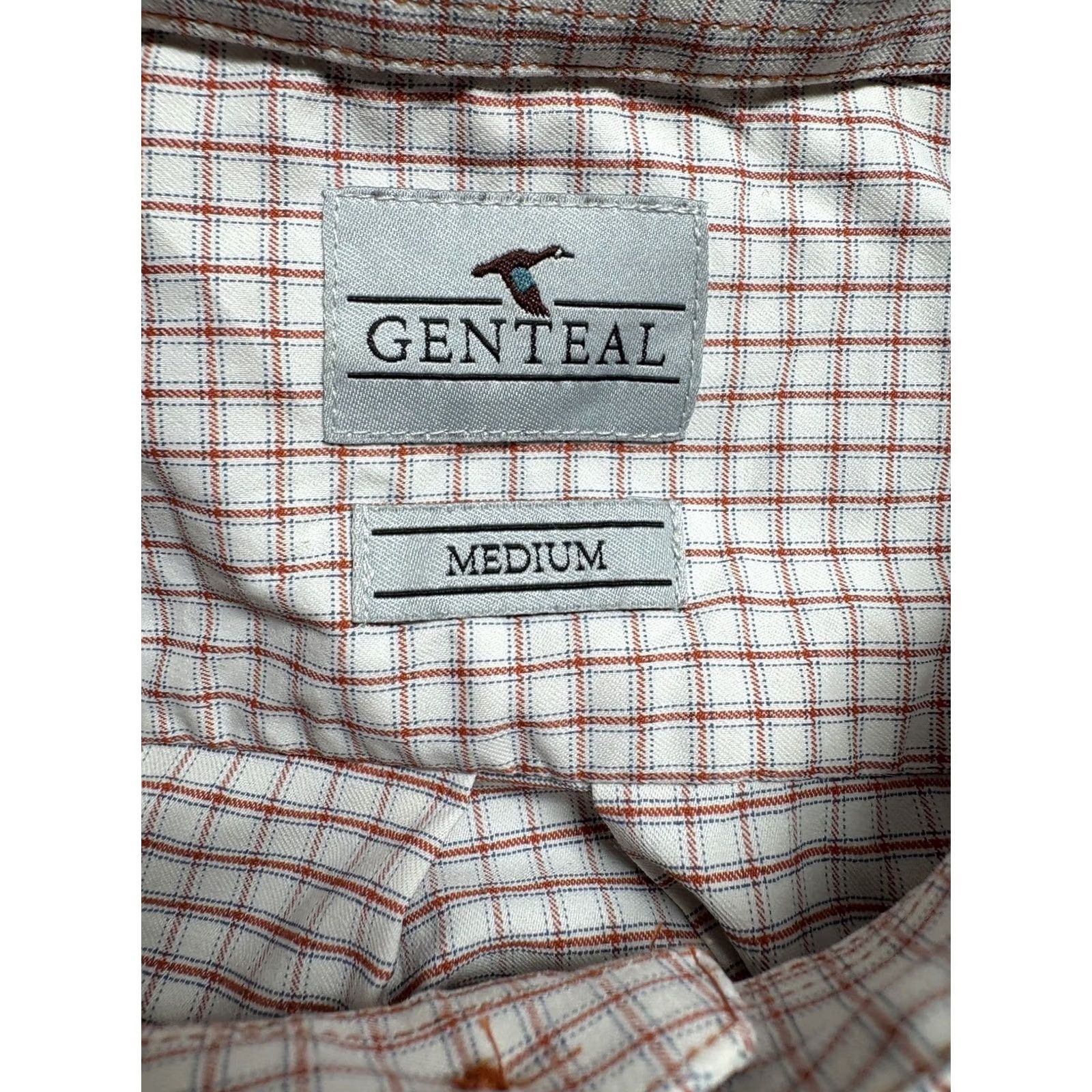 Vintage Genteal Performance Shirt Mens M Red Check Long Sleeve Button-Down Stretch Softouch Shirt Size US M / EU 48-50 / 2 - 3 Thumbnail