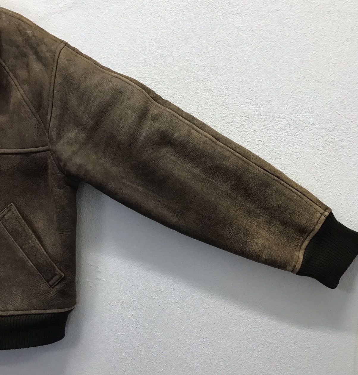 Vintage Vintage Air Force Jkt US Army Style Leather Jacket Size US L / EU 52-54 / 3 - 5 Thumbnail