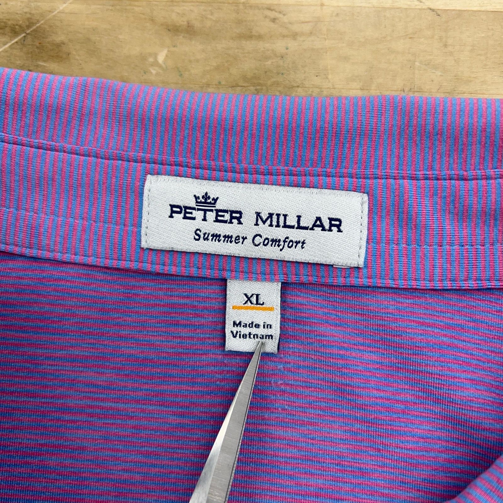 Peter Millar Peter Millar Men Size XL Polo Shirt Jubilee Performance Size US XL / EU 56 / 4 - 16 Thumbnail