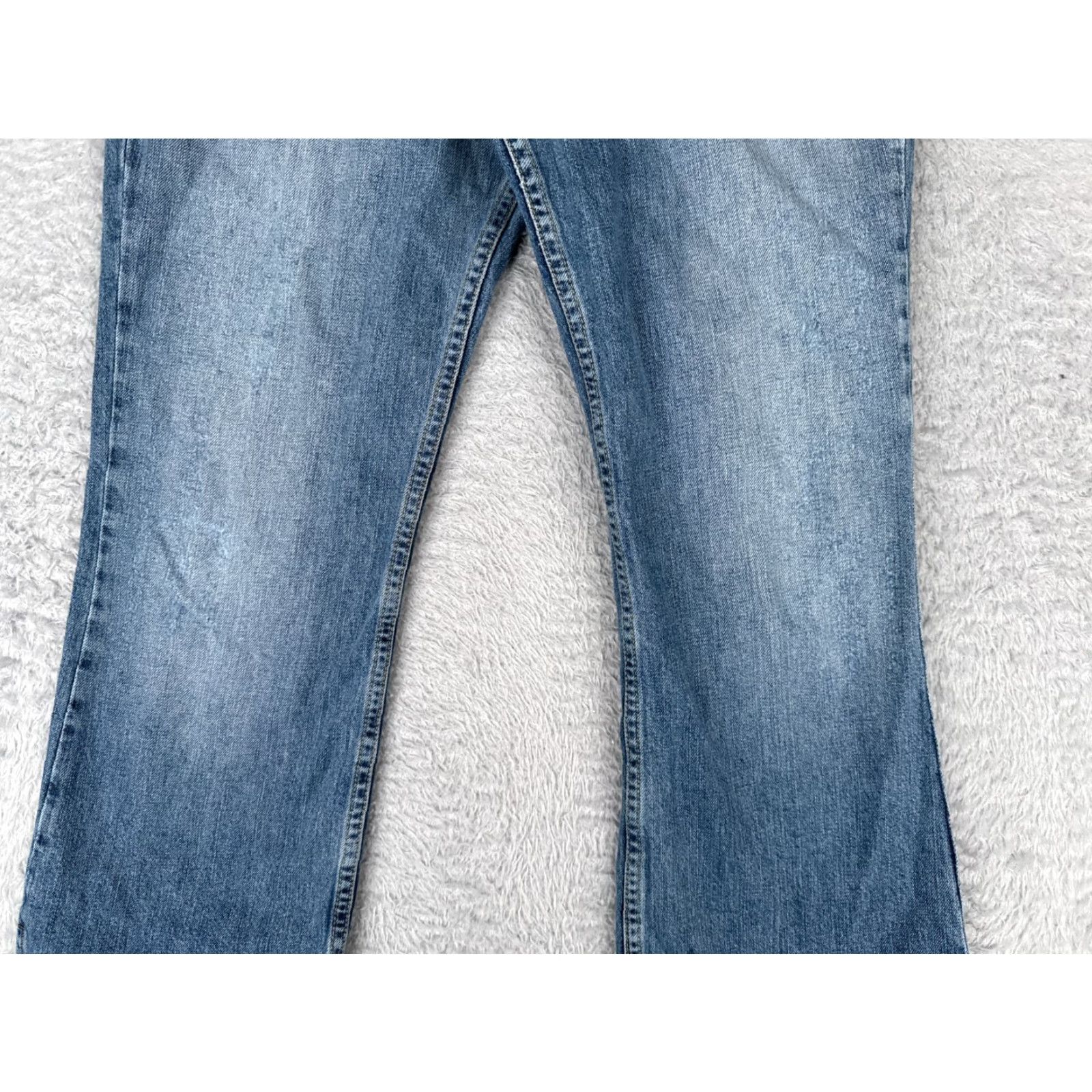 Lucky Brand VINTAGE Lucky Brand Jeans Women 8 Blue Denim Cropped 29x24 Casual Classic 5-Pocket Womens Size 30" / US 8 / IT 44 - 3 Thumbnail