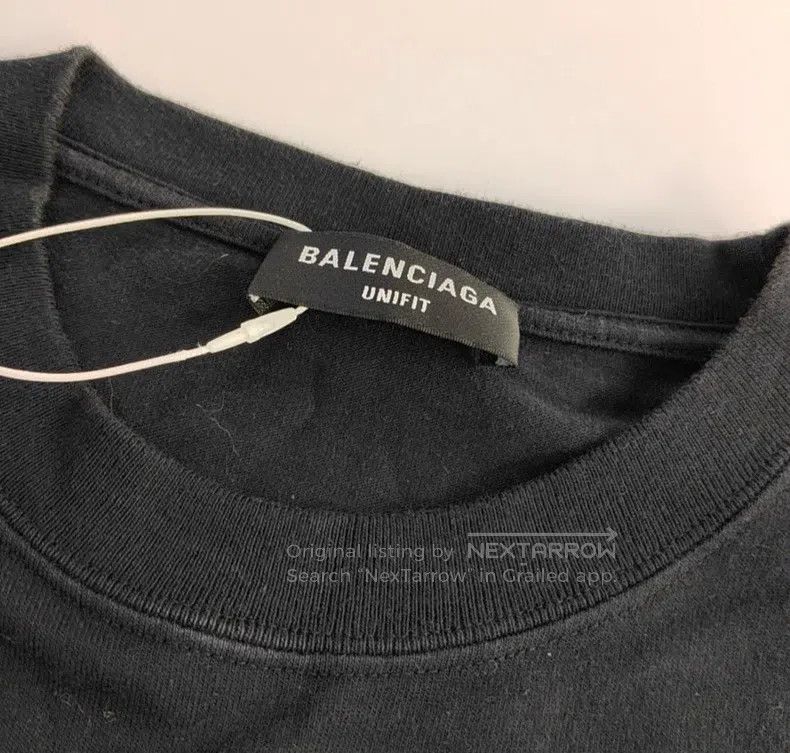 Balenciaga Balenciaga Printed T-Shirt Short Sleeve Slim Fit Size US XS / EU 42 / 0 - 2 Thumbnail