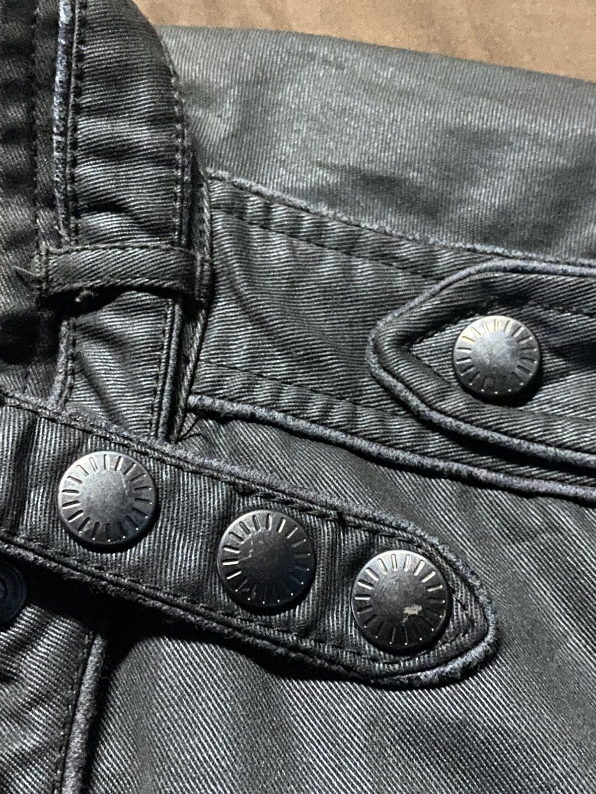 Japanese Brand M.F. Editorial Black Bikers Jacket Size US L / EU 52-54 / 3 - 5 Thumbnail