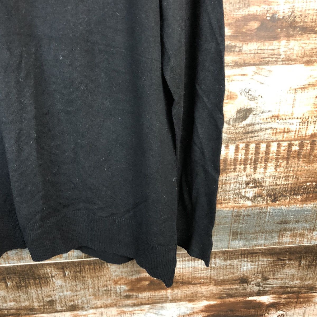 Vintage DL Gap Black Cardigan Knitwear #C444 Size US L / EU 52-54 / 3 - 17 Thumbnail
