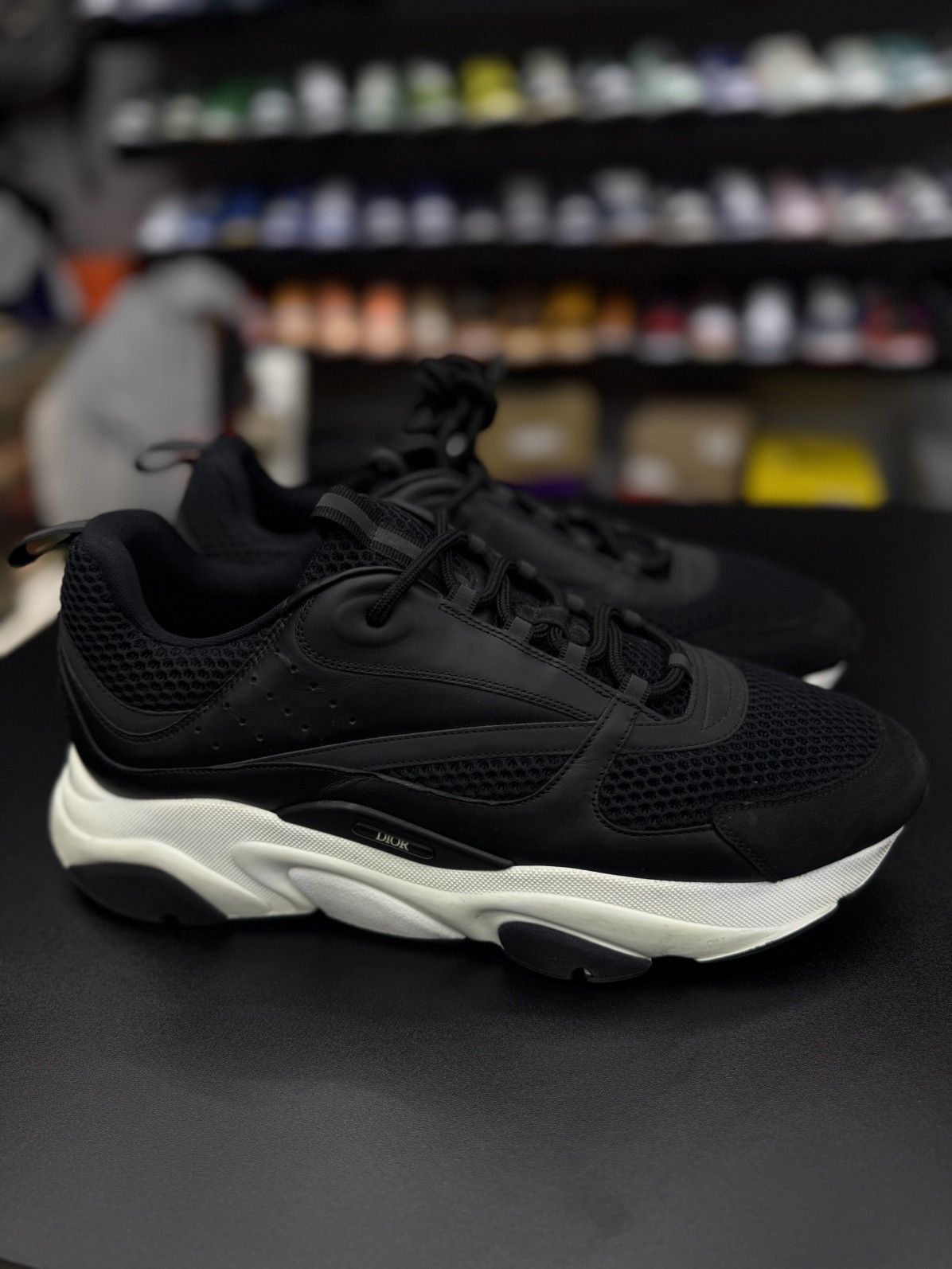 Dior Black White B22 Size 47EU/14US $1200 Discontinued