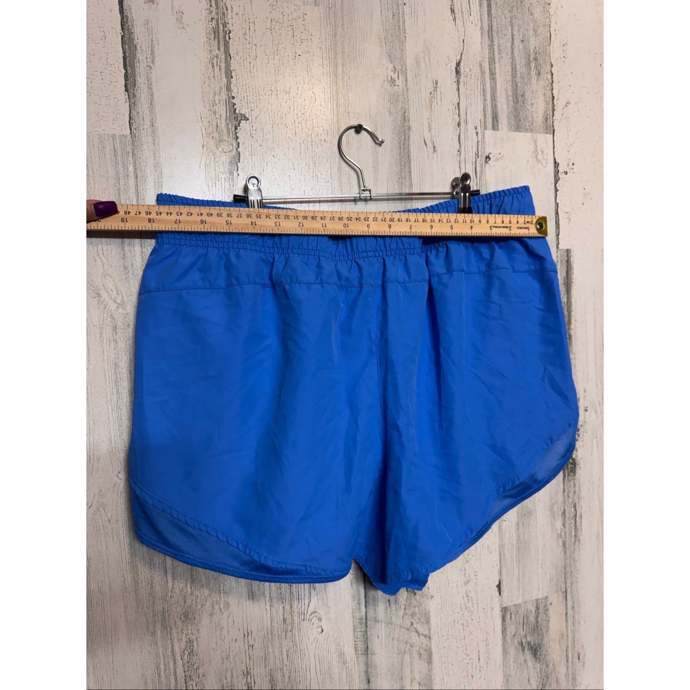 Athletic Works Athletic Works Blue Running Shorts Women’s XXL (20) — Lined Lightweight Activewear Size 34" / US 12 / IT 48 - 9 Thumbnail