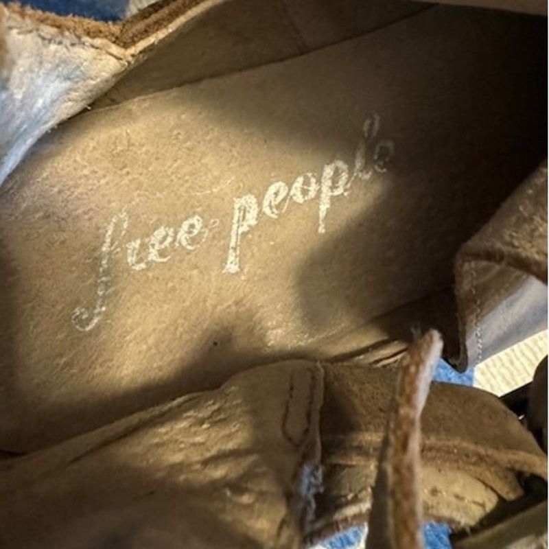 Free People Free People Distressed Braeburn Double Buckle Booties 39 Size US 9 / IT 39 - 7 Thumbnail
