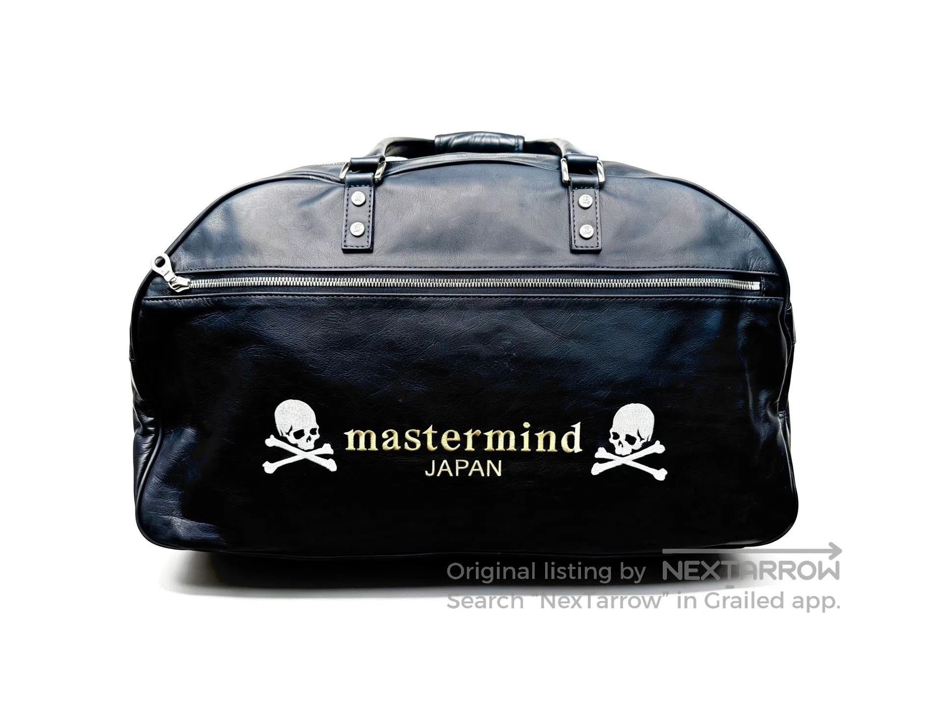 Mastermind Japan mastermind Japan MMJ Leather Boston Bag. Size ONE SIZE - 2 Thumbnail