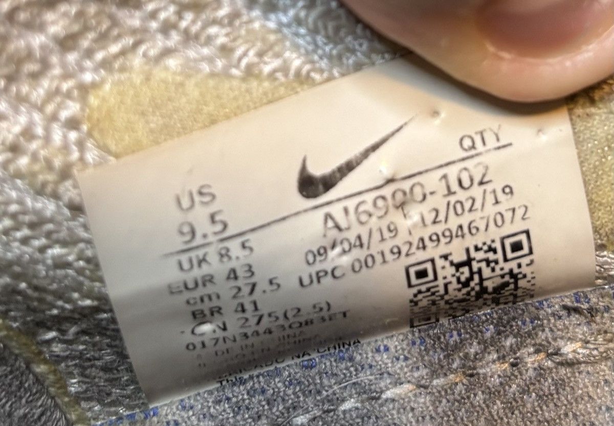 Nike Nike Vapormax Flyknit 3 Pure Platinum 2019 Size 9.5 Size US 9.5 / EU 42-43 - 7 Thumbnail