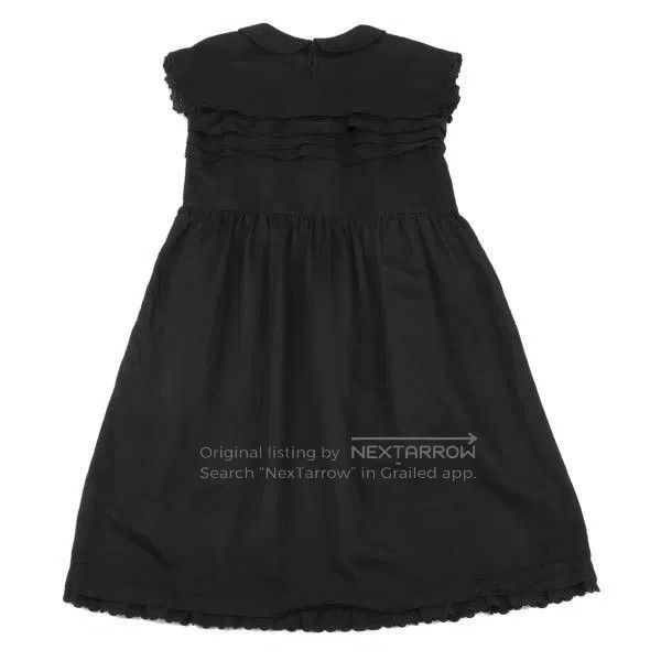 Comme des Garcons Comme des Garcons Black Retro Round Neck Dress Size M / US 6-8 / IT 42-44 - 3 Thumbnail