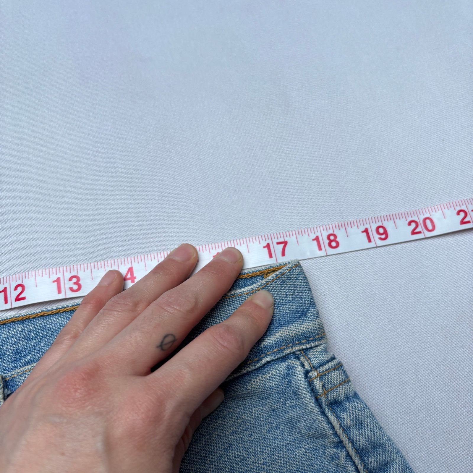 Levi's Vintage 90s Levi's 501 Straight Leg Jeans 33x29 Made in USA Size US 33 - 5 Thumbnail